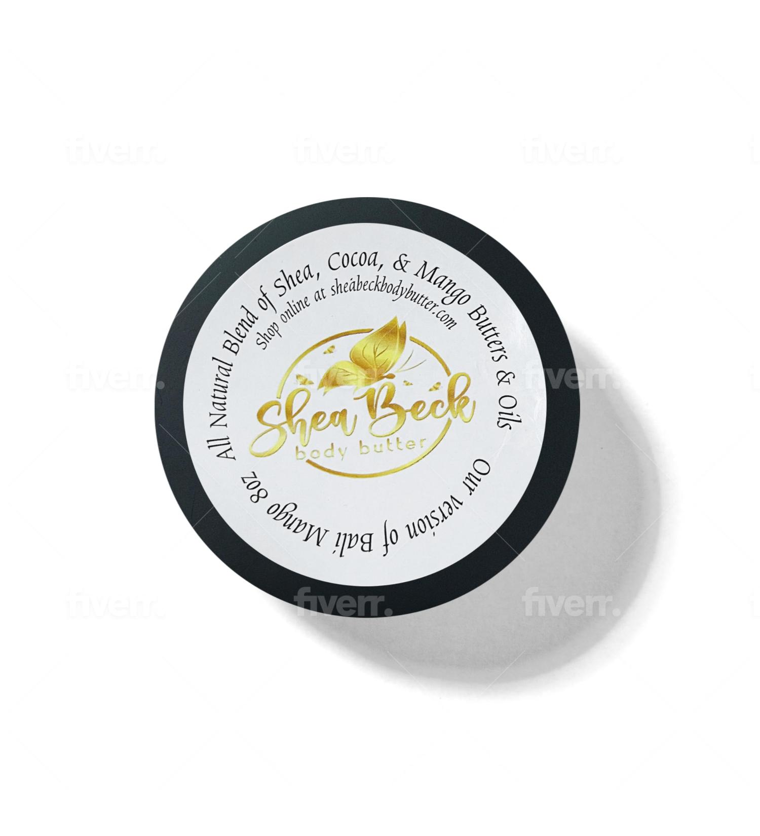 Natural Body Butter Blend - Shea Cocoa & Mango with Jojoba Oil for Radiant Skin & Beard | Moisturizing 4oz (Bali Mango Version - Buy Online on GoSupps.com