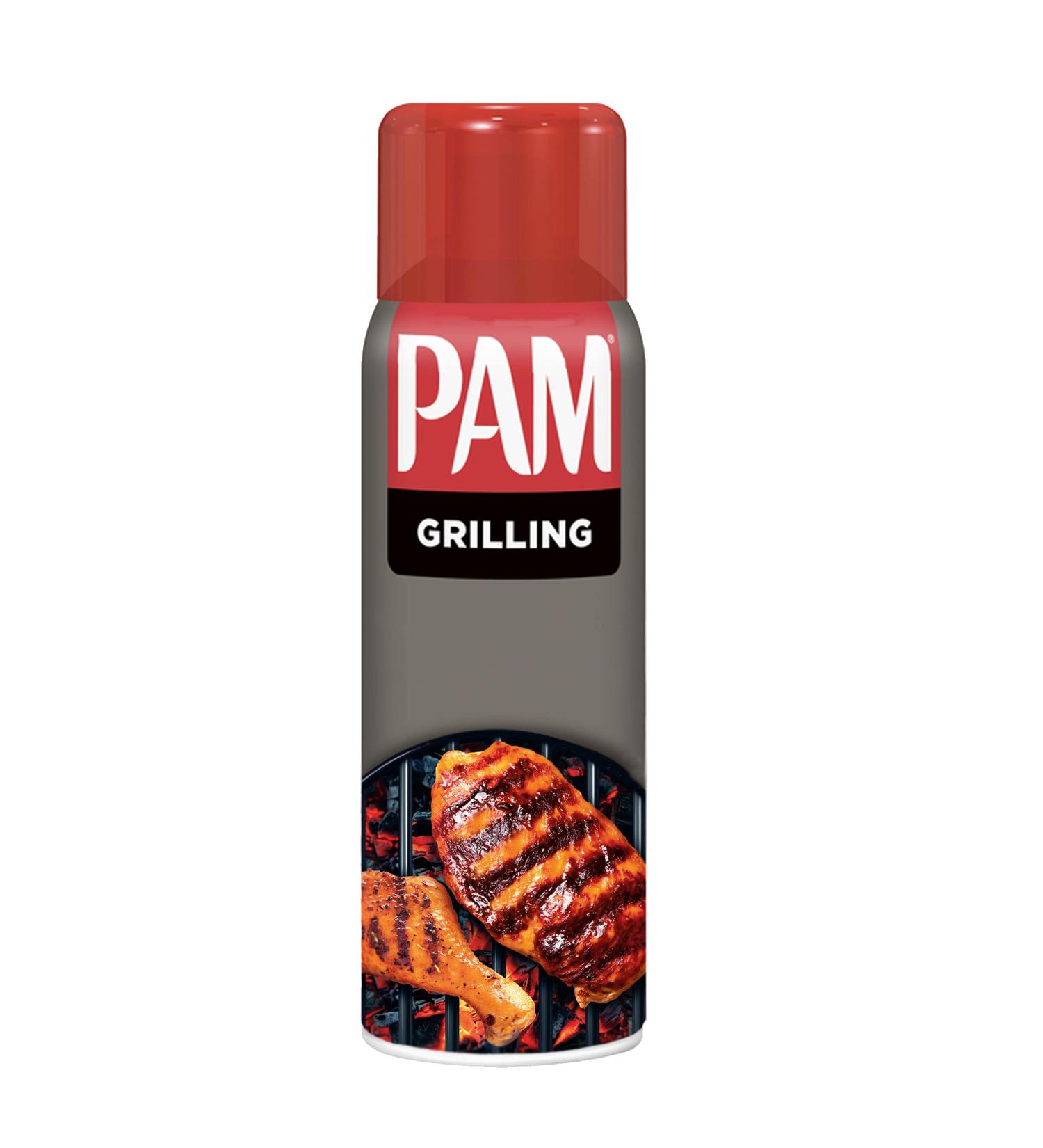 Pam Grilling Spray 5 fl oz - Vegetable Infused | Non-Stick Cooking Spray - Buy Online on GoSupps.com