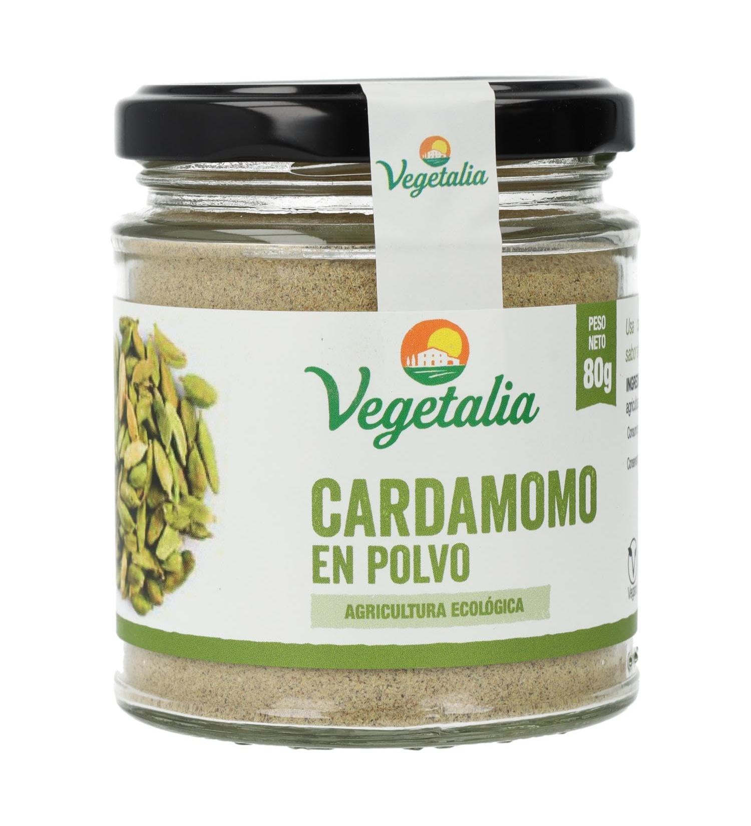 Vegetalia Organic Cardamom Powder 80g