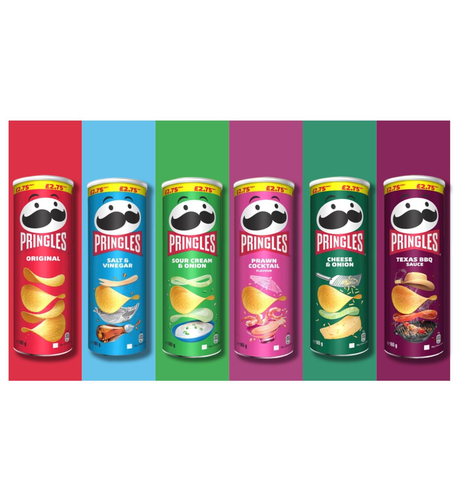Fantastic Trade Store's Crisps Collection (Pringles MIX & MATCH Collection 6 x 165g) - Buy Online on GoSupps.com