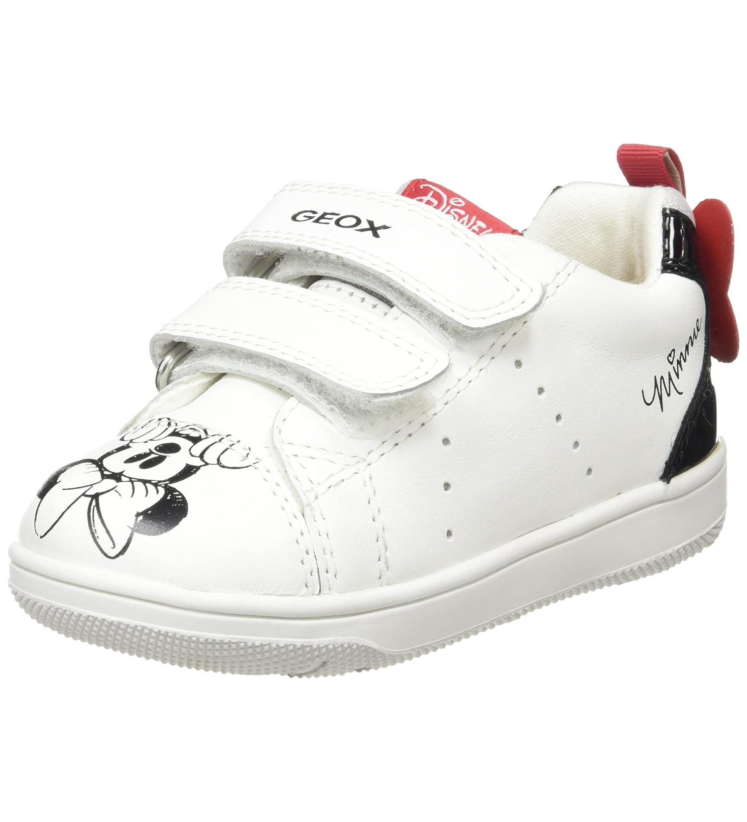 Geox Baby Girls B New Flick F Trainers 9 UK - White/Black | Best Quality Shoes for Infants - Buy Online on GoSupps.com