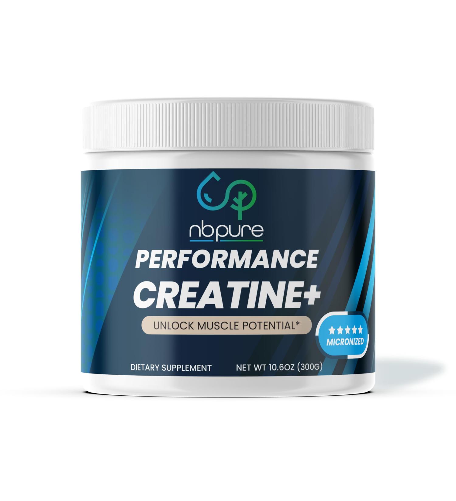 nbpure Micronized Creatine Monohydrate Boost Muscle Endurance & Power | No Artificial Ingredients | Ideal for Active Lifestyles - Shop Internationally - Buy Online on GoSupps.com