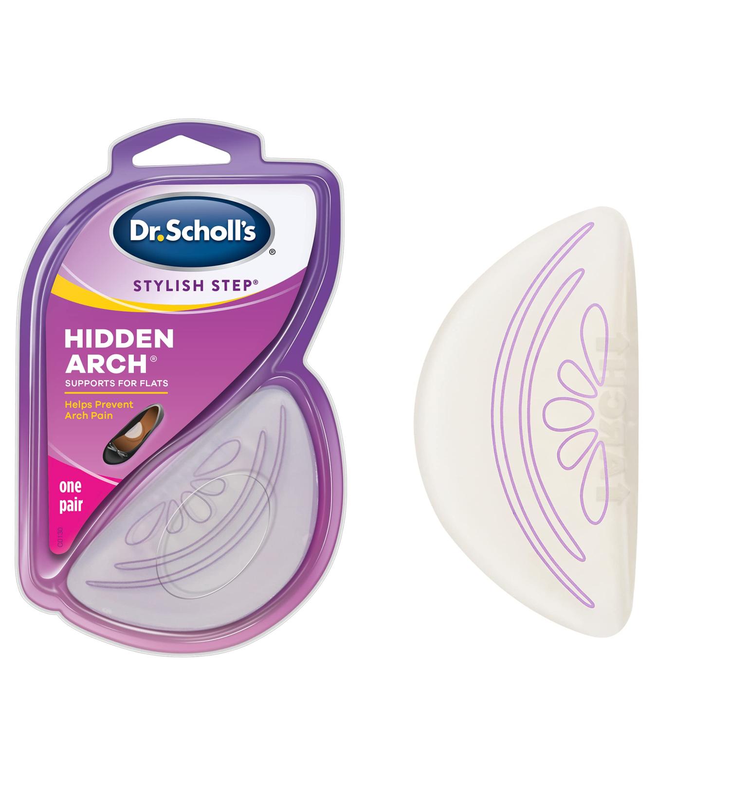 Dr. Scholl's Stylish Step Hidden Arch Support for Flats - One Size Fits All - Buy Online on GoSupps.com