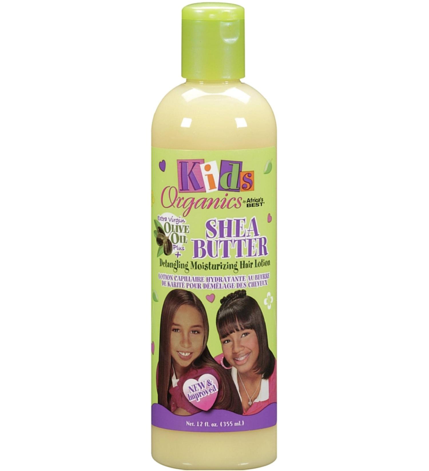 Africa's Best Kids Organics Shea Butter Detangling Moisturizing Hair Lotion 12 oz (Pack of 5)