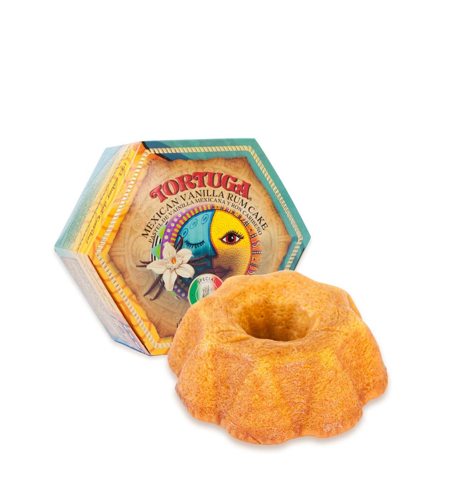 TORTUGA Mexican Rum Cake - Vanilla 16oz (1lb) Pack of 1 - Buy Online on GoSupps.com