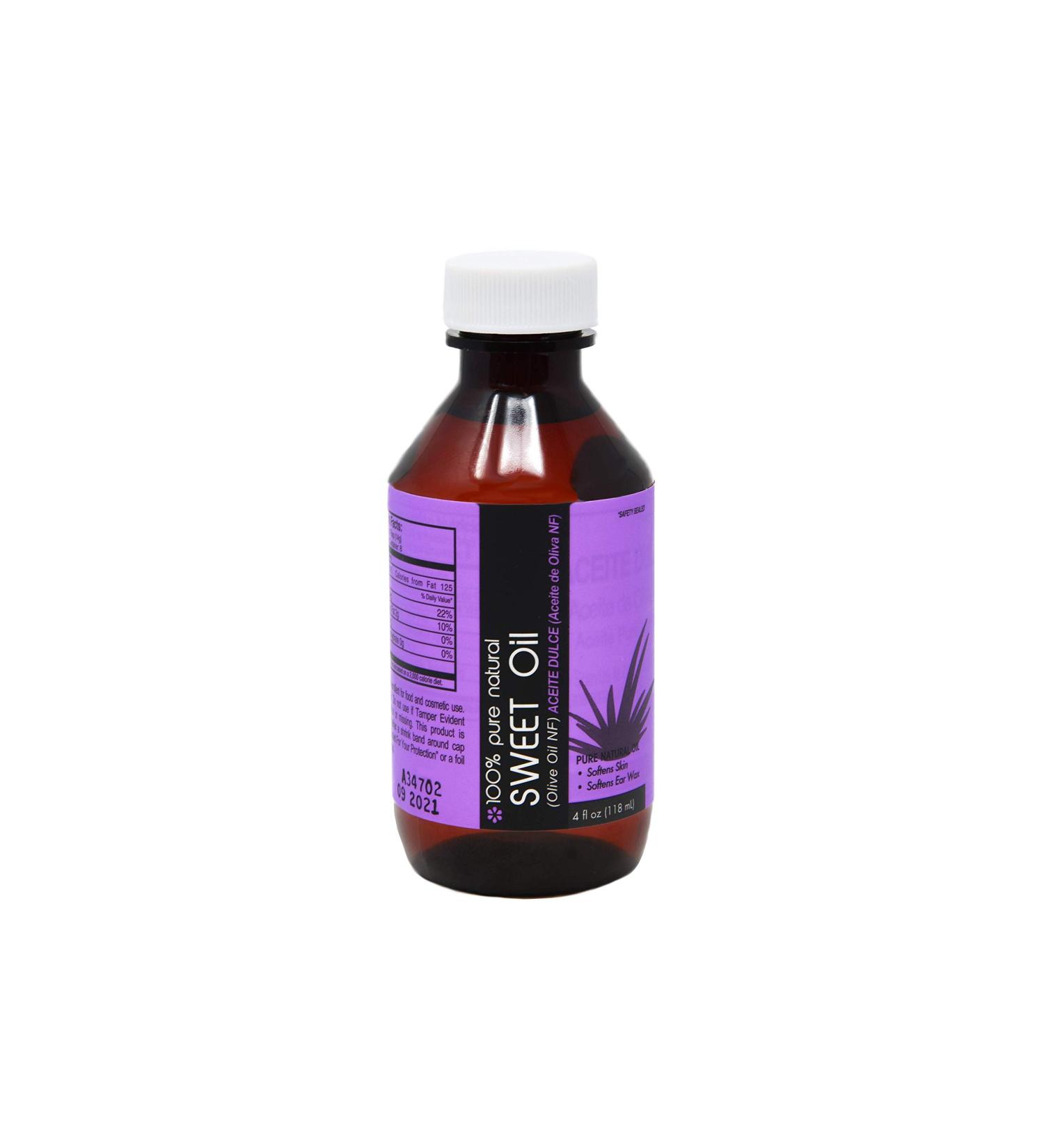 Sweet Oil 4oz. Pure All Natural Oil