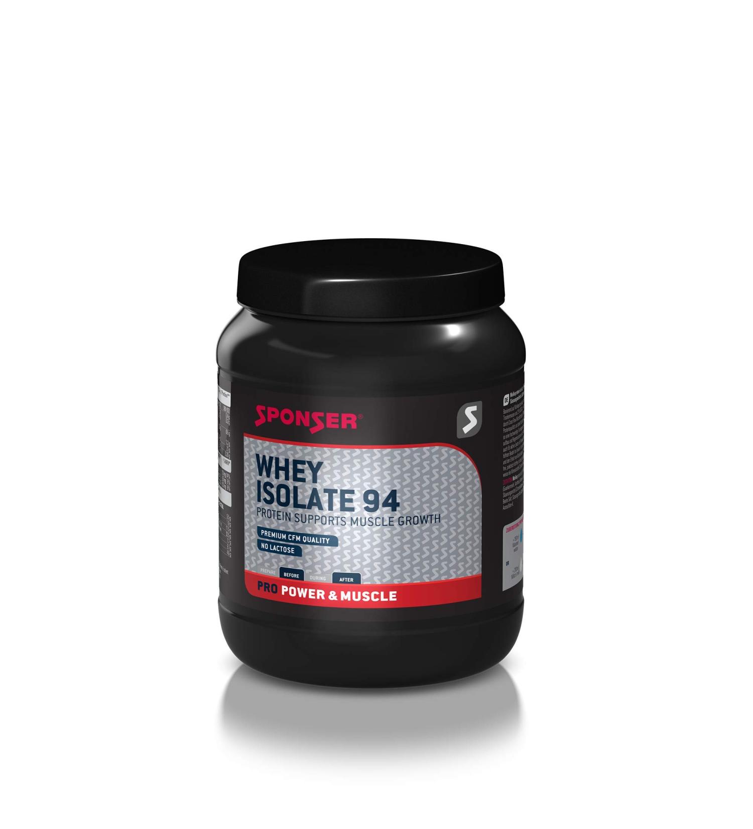 Sponser Whey Isolate 94 CFM 850g Chocolate