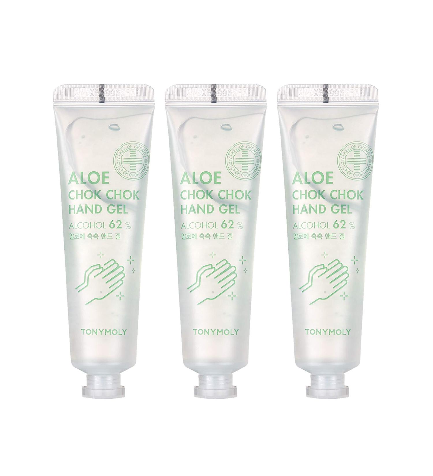 Alcohol Aloe Hand Gel Set of 3