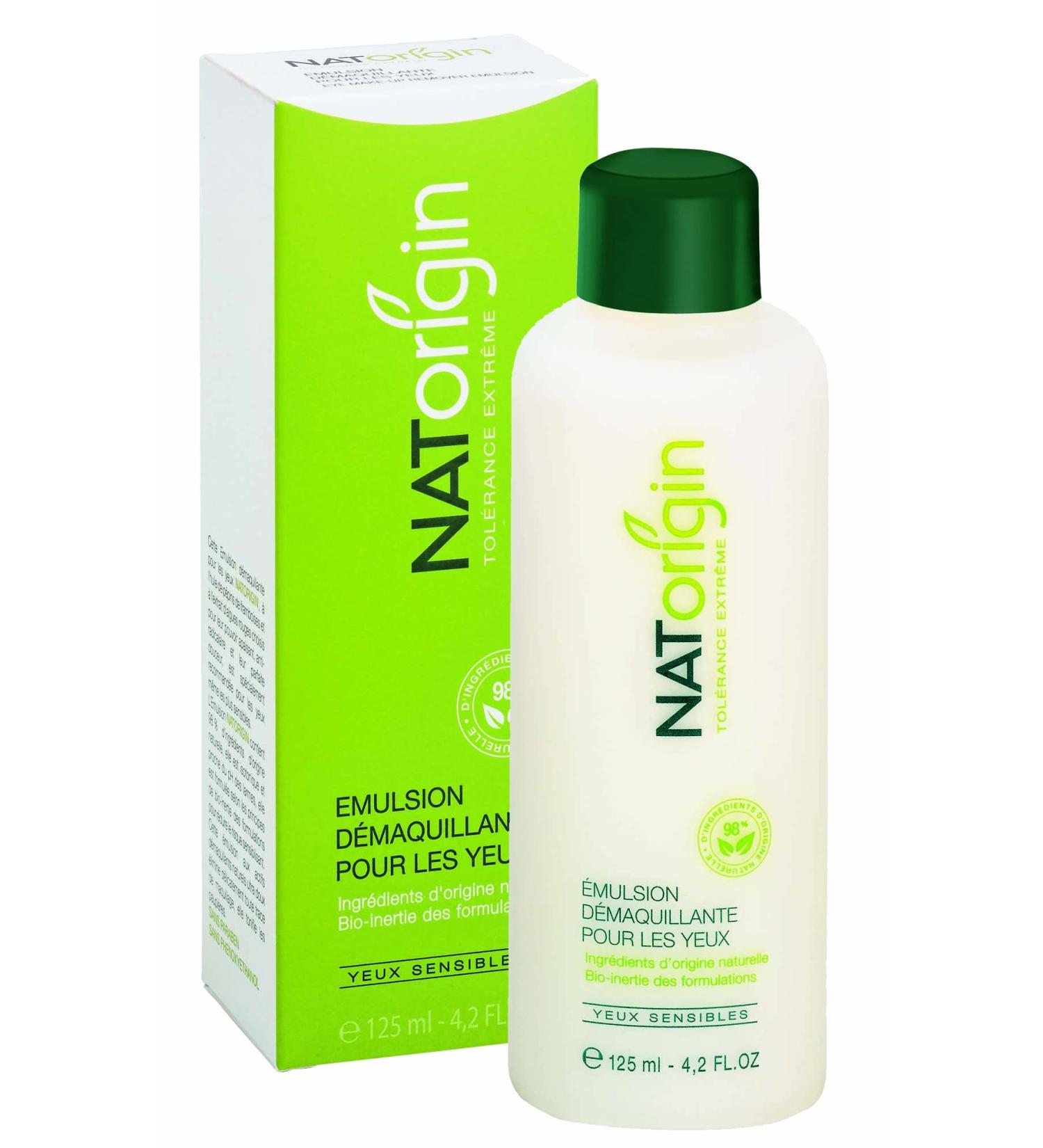 NATorigin Eye make-up remover 125ml emulsion (milk base - white)