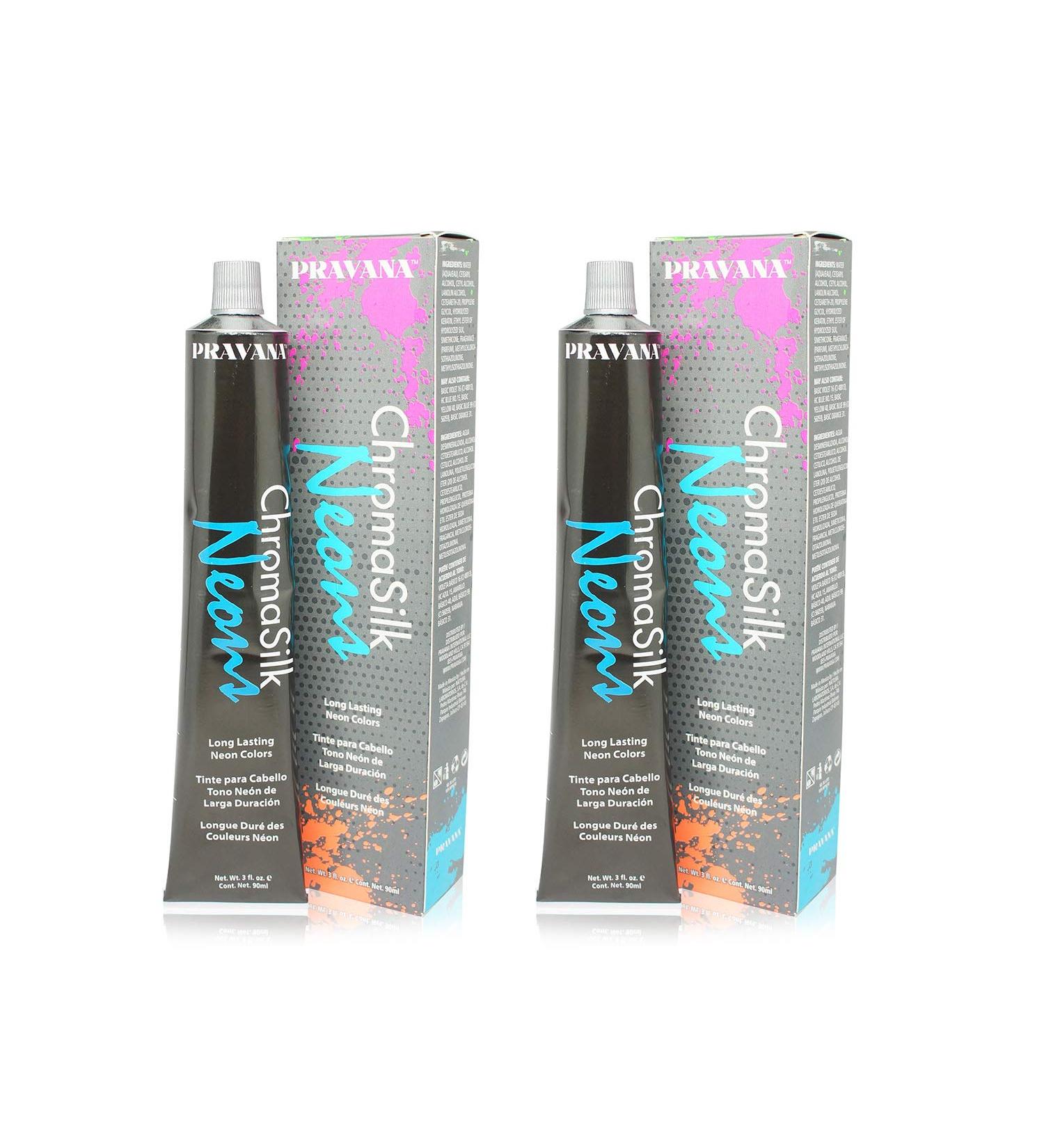 PRAVANA ChromaSilk Vivids Neon Orange 3 oz - Pack of 2 - Buy Online on GoSupps.com