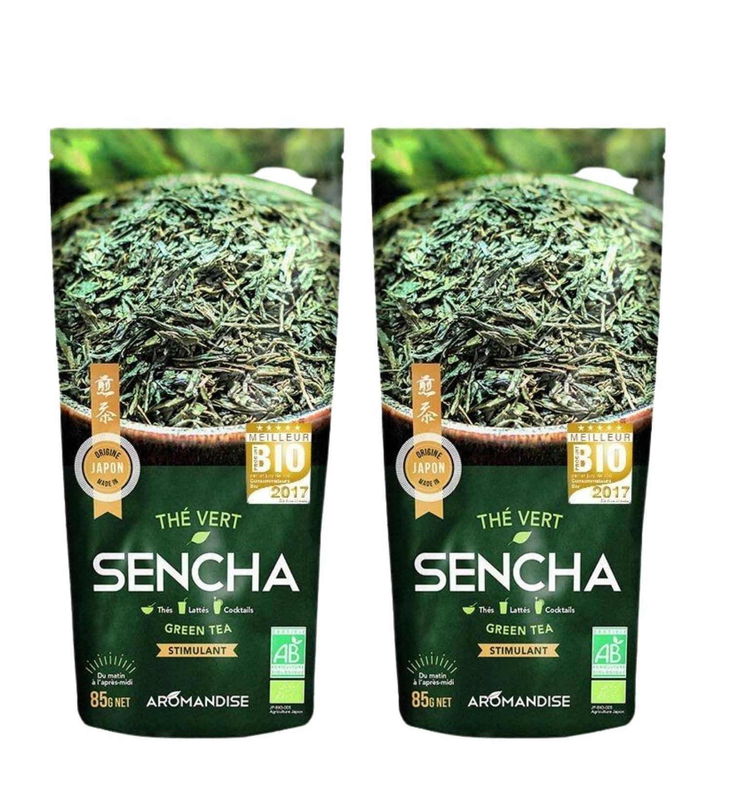 Aromandise Organic Japanese Sencha green tea 170g