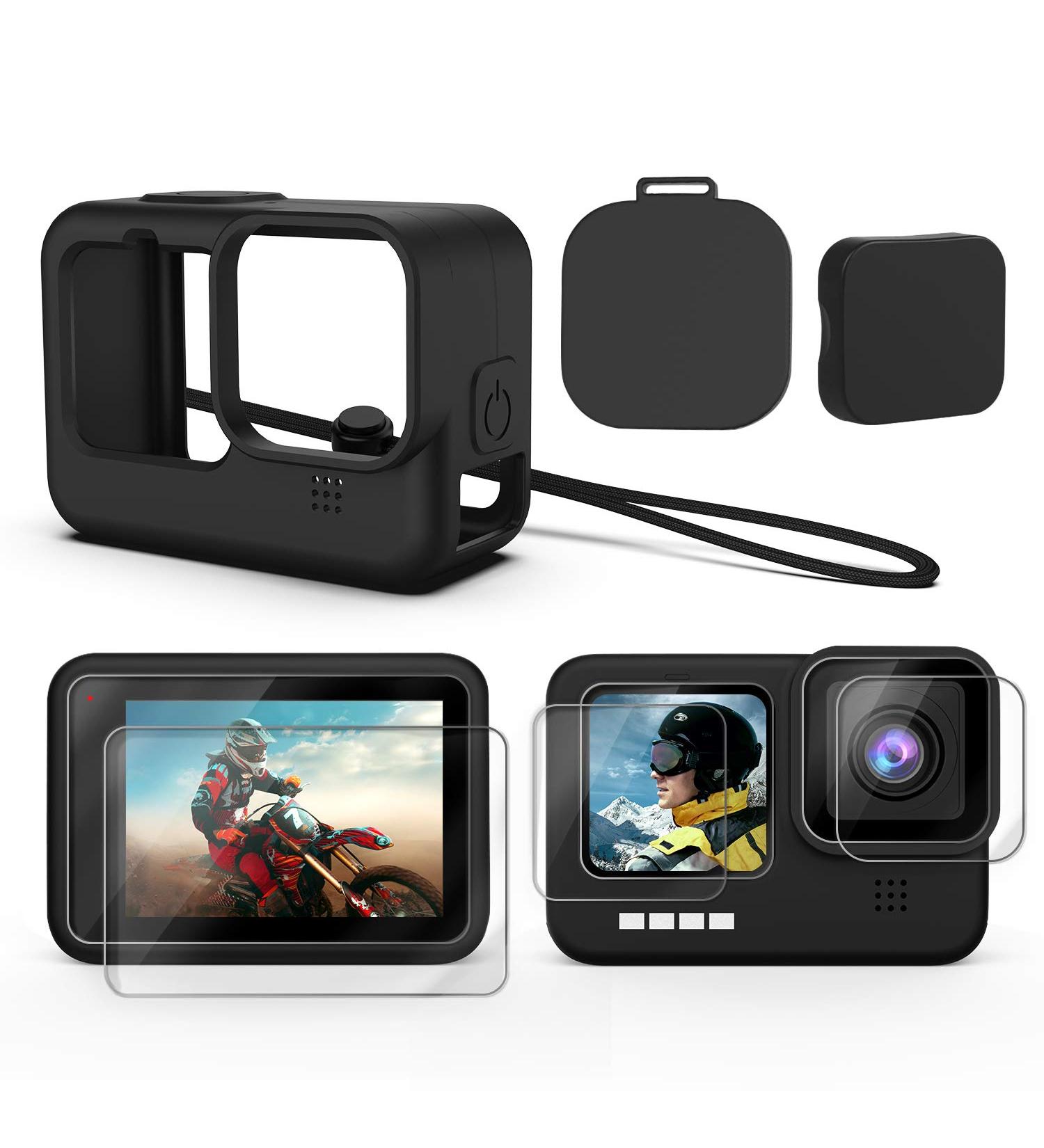 Kuptone Accessories Kit for 11 10 9 - Silicone Sleeve Case, Screen Protectors, Lens Covers - Buy Online on GoSupps.com