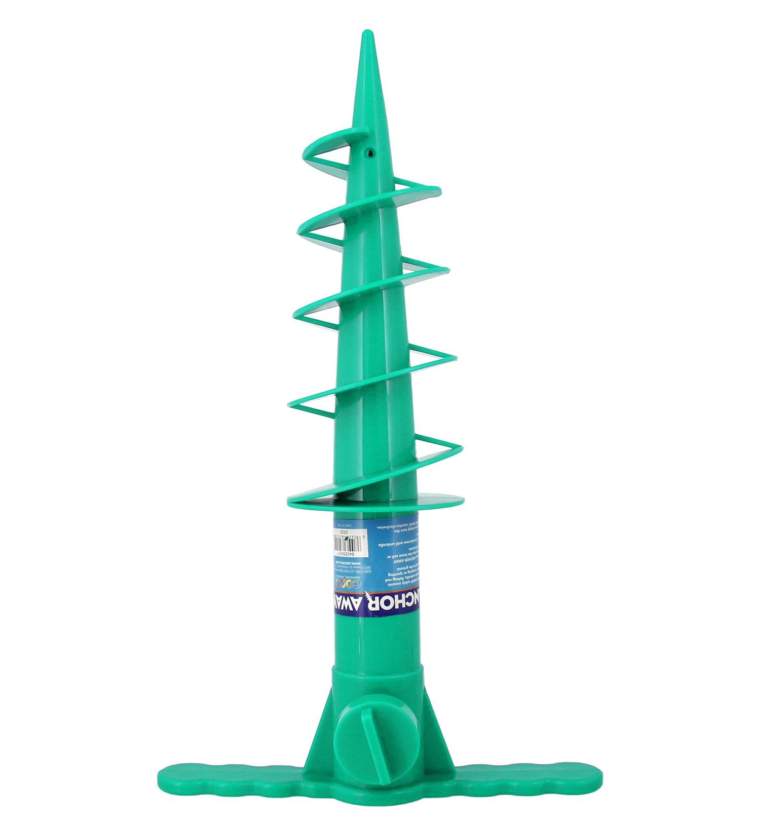 JGR Copa Teal Beach Umbrella & Fishing Pole Sand Anchor Auger - Secure Your Gear with Ease - Buy Online on GoSupps.com