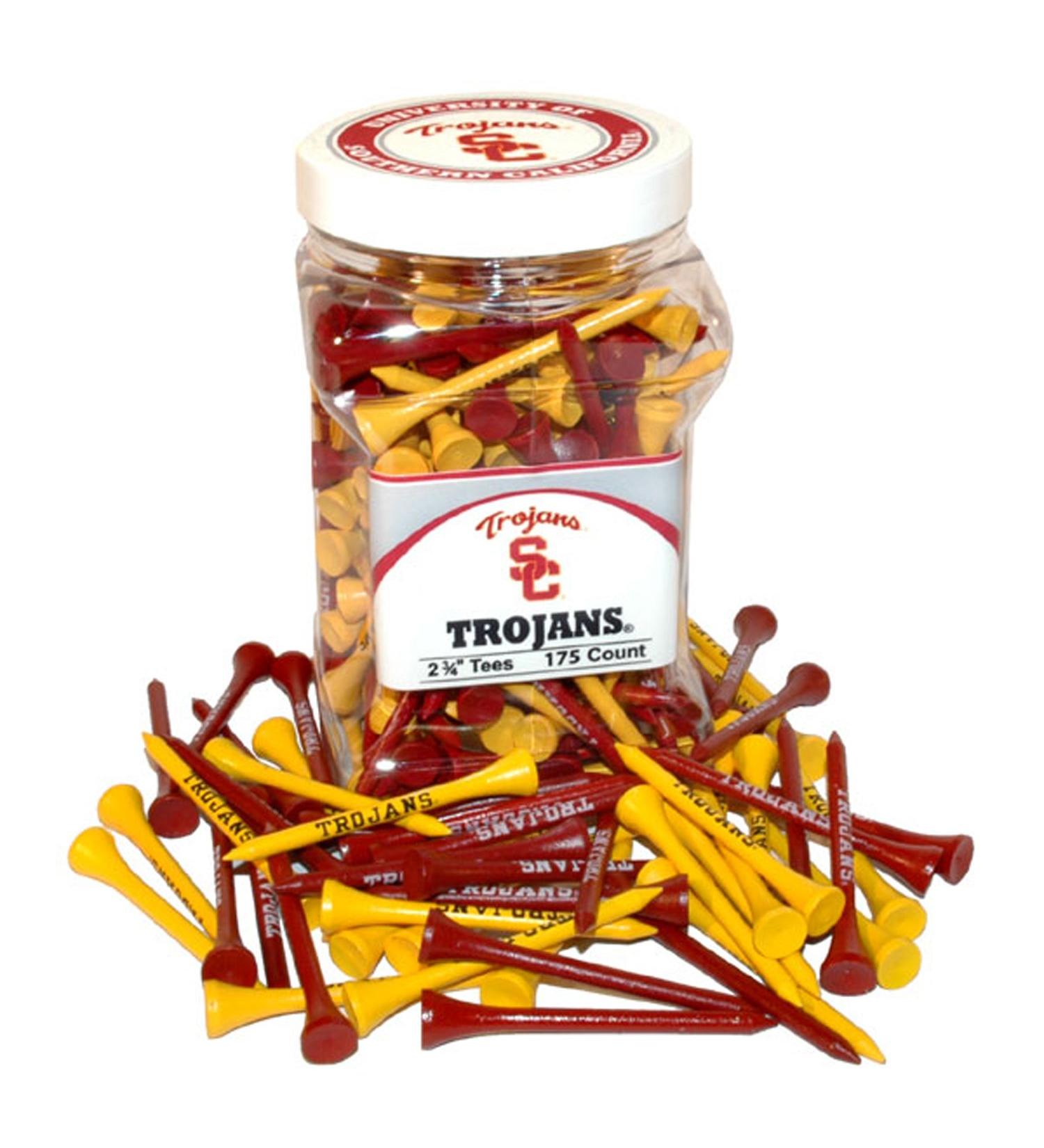 Team Golf NCAA Unisex-Adult Jar of 175 Golf Tees Arkansas Razorbacks One Size Multi Team Color