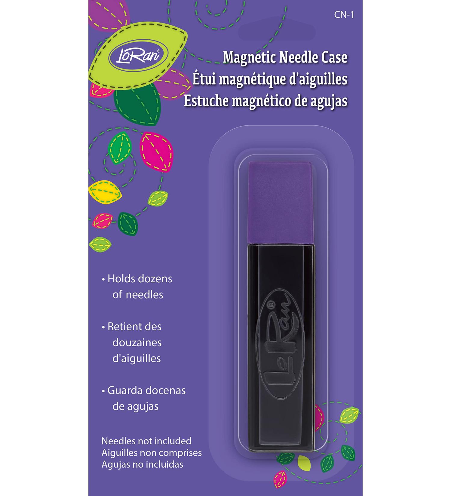 LoRan CN-1 Magnetic Needle Case in Black - Convenient and Stylish Storage Solution - Buy Online on GoSupps.com
