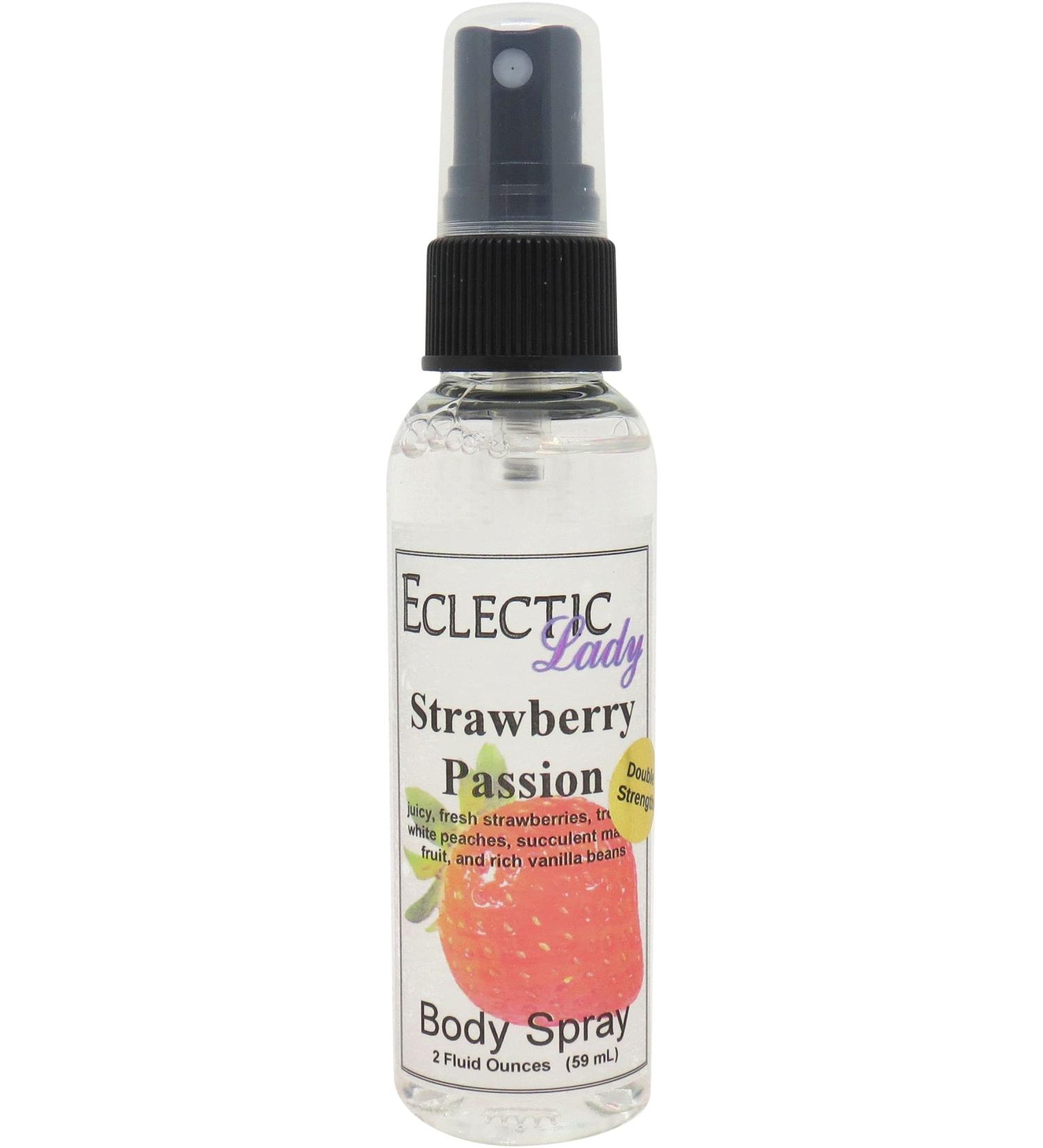 Strawberry Passion Body Spray (Double Strength) 2 ounces Body Mist for Women with Clean Light & Gentle Fragrance Long Lasting Perfume with Comforting Scent for Men & Women Cologne with Soft 2 Fluid Ounces (Double Strength) - Buy Online on GoSupps.com