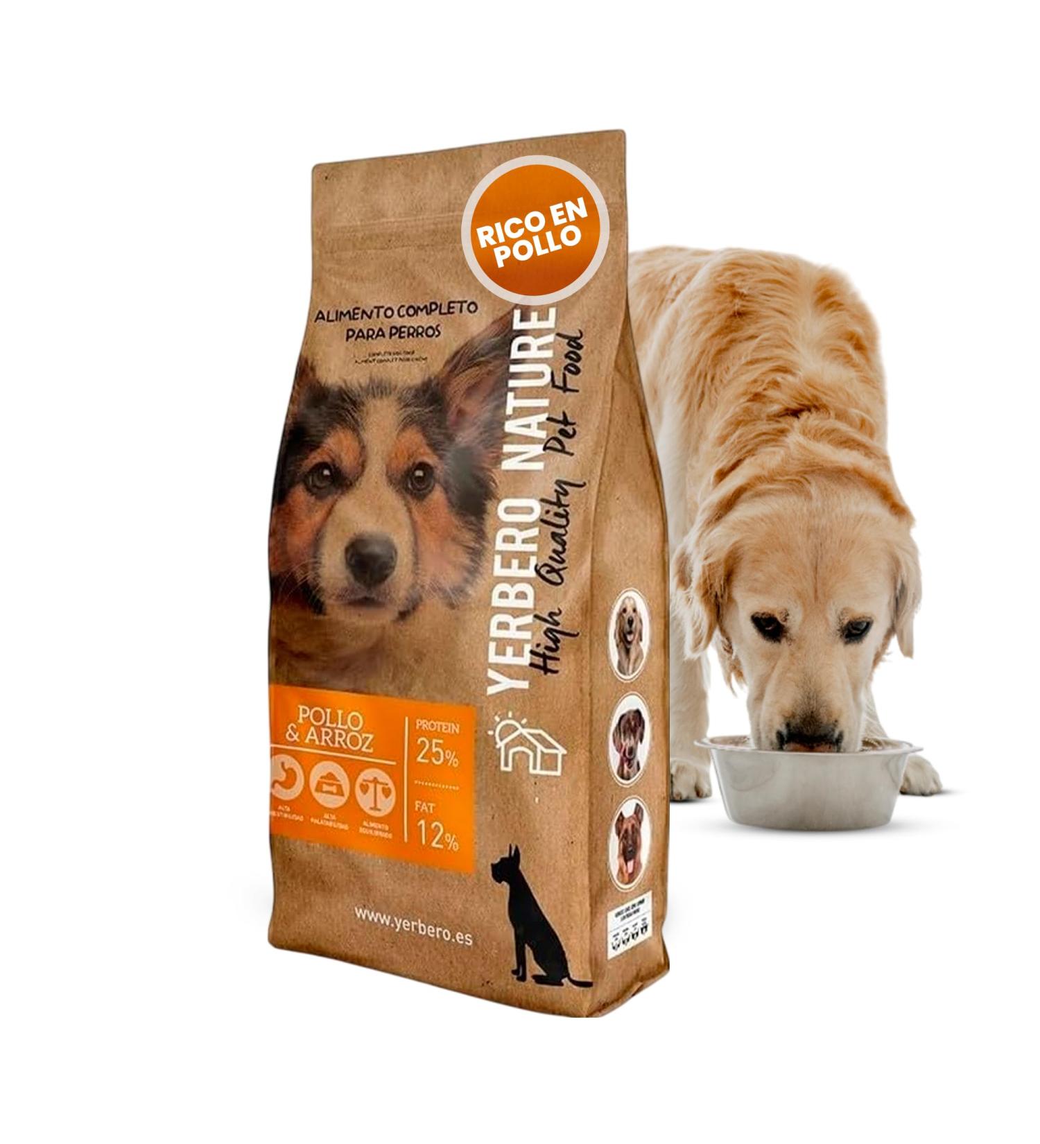 Yerbero Nature Chicken and Rice Premium Dog Food 10 kg - Buy Online on GoSupps.com