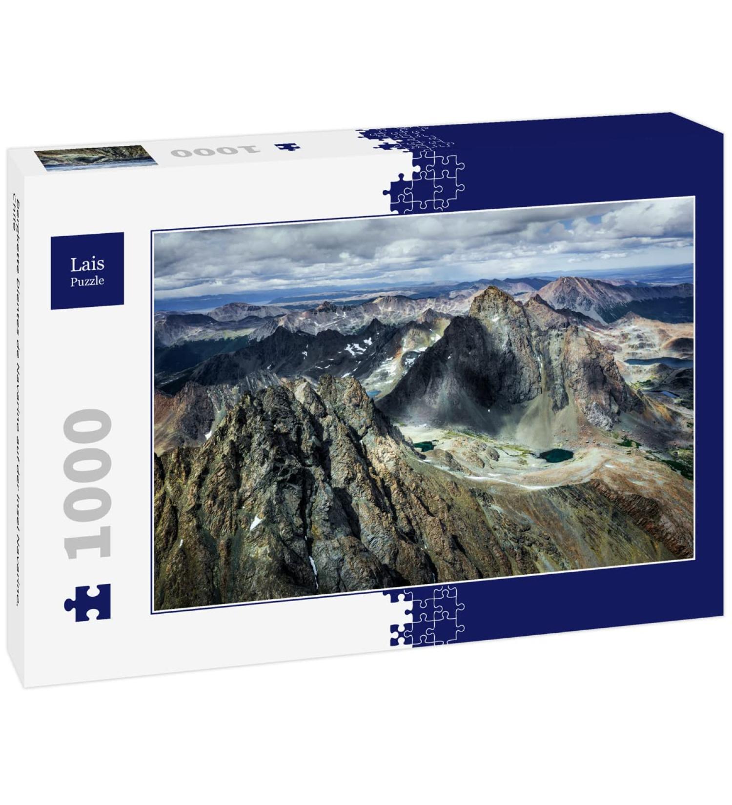 Lais Puzzle Mountain range Dientes de Navarino on the island of Navarino Chile 1000 pieces - Buy Online on GoSupps.com