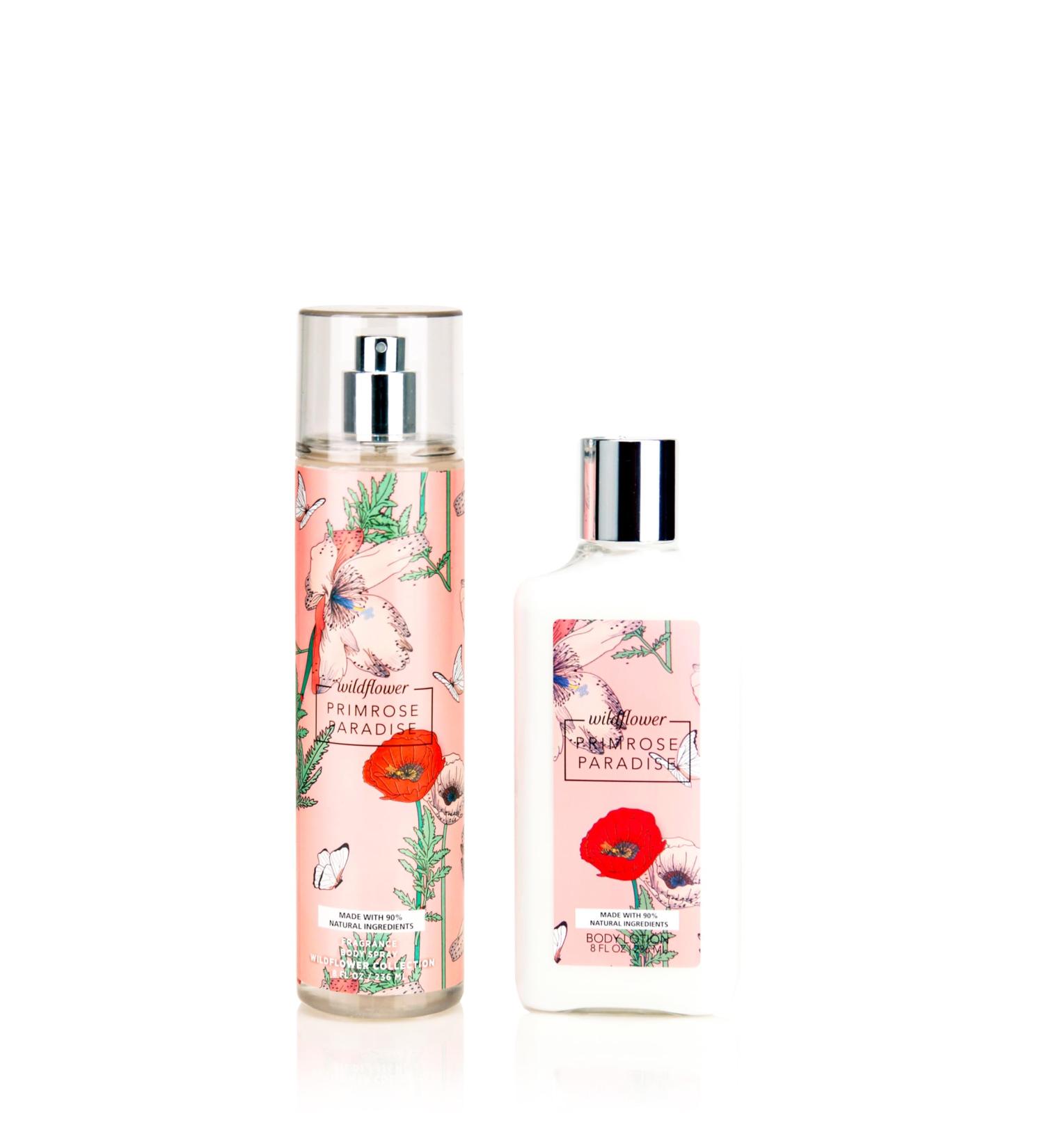 Primrose Paradise Set | Body Mist and Body Lotion - Buy Online on GoSupps.com