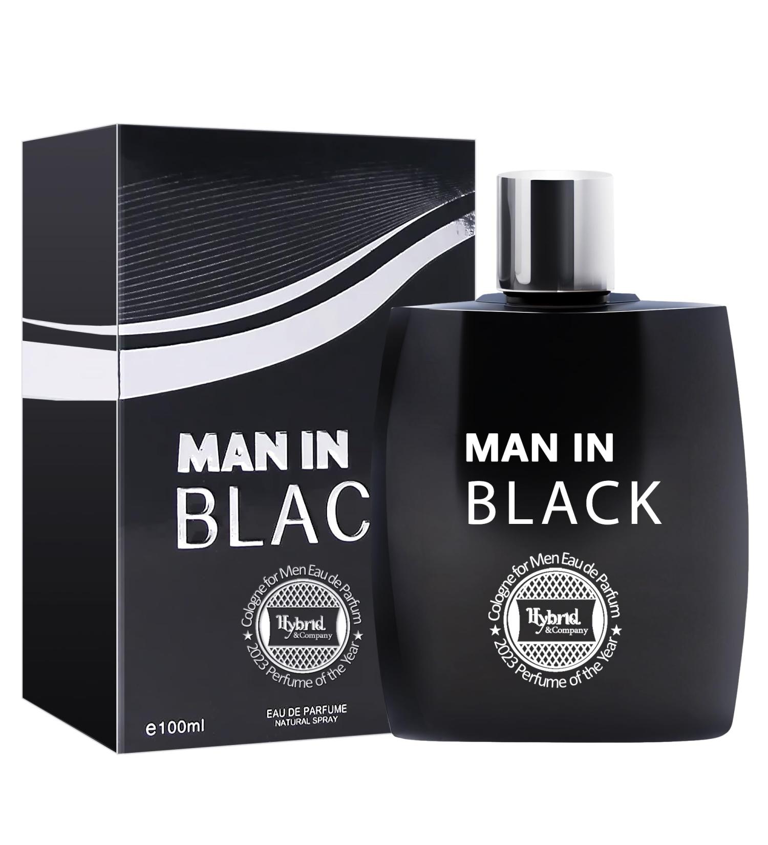 Hybrid & Company Man In Black Pour Homme Eau De Toilette Natural Spray 3.4FL.OZ - Buy Online on GoSupps.com
