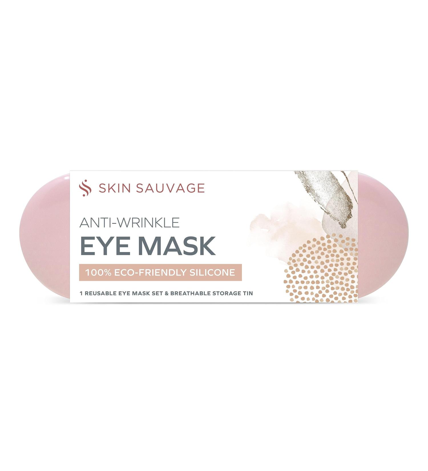 Anti-Wrinkle Eye Mask Set - Stylish Storage Tin for Revitalization & Rejuvenation | International Shipping Available - Buy Online on GoSupps.com