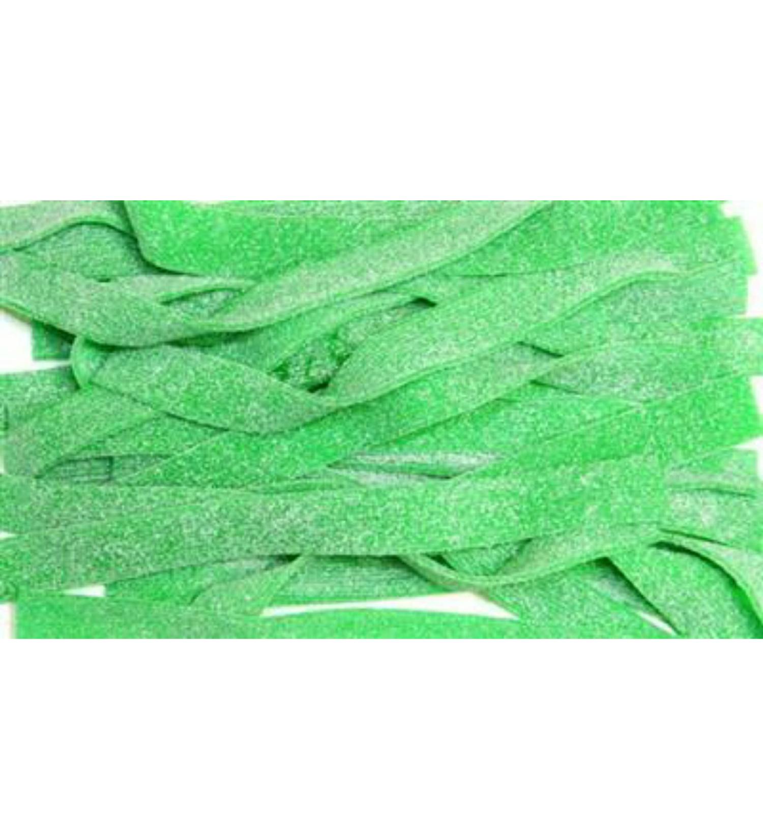 Apple Belts Sweets | Long Fizzy Green | Halal | 1.2kg 120 pieces bag of sweets - Buy Online on GoSupps.com
