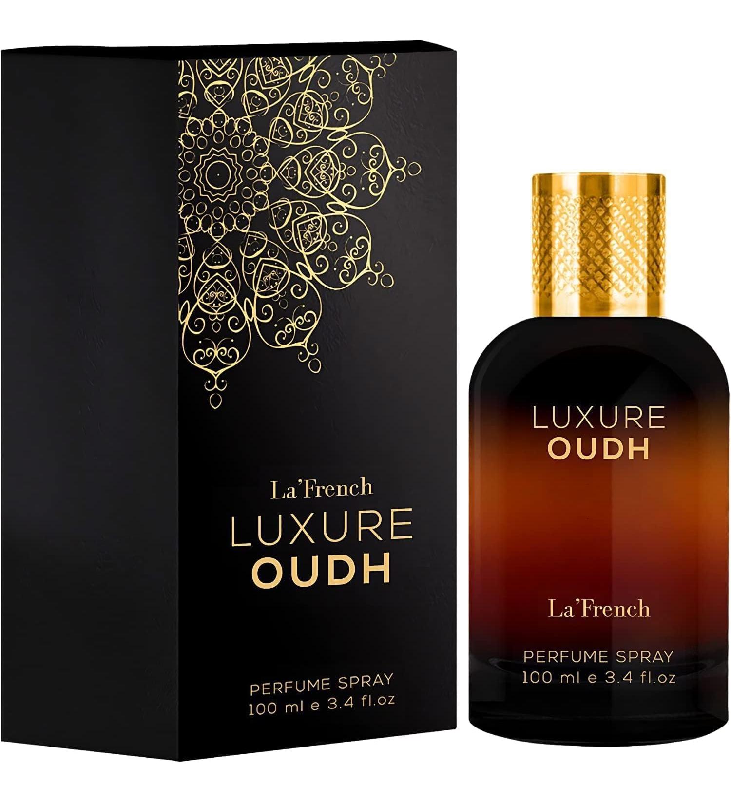 Lux-ure Oud Perfume Scent For Men - 100Ml | | Premium Luxury Fragrance | Oudh Scent For Men | Blended With Oud Rose & Agarwood | Perfume Gift Set (Pack Of 1)