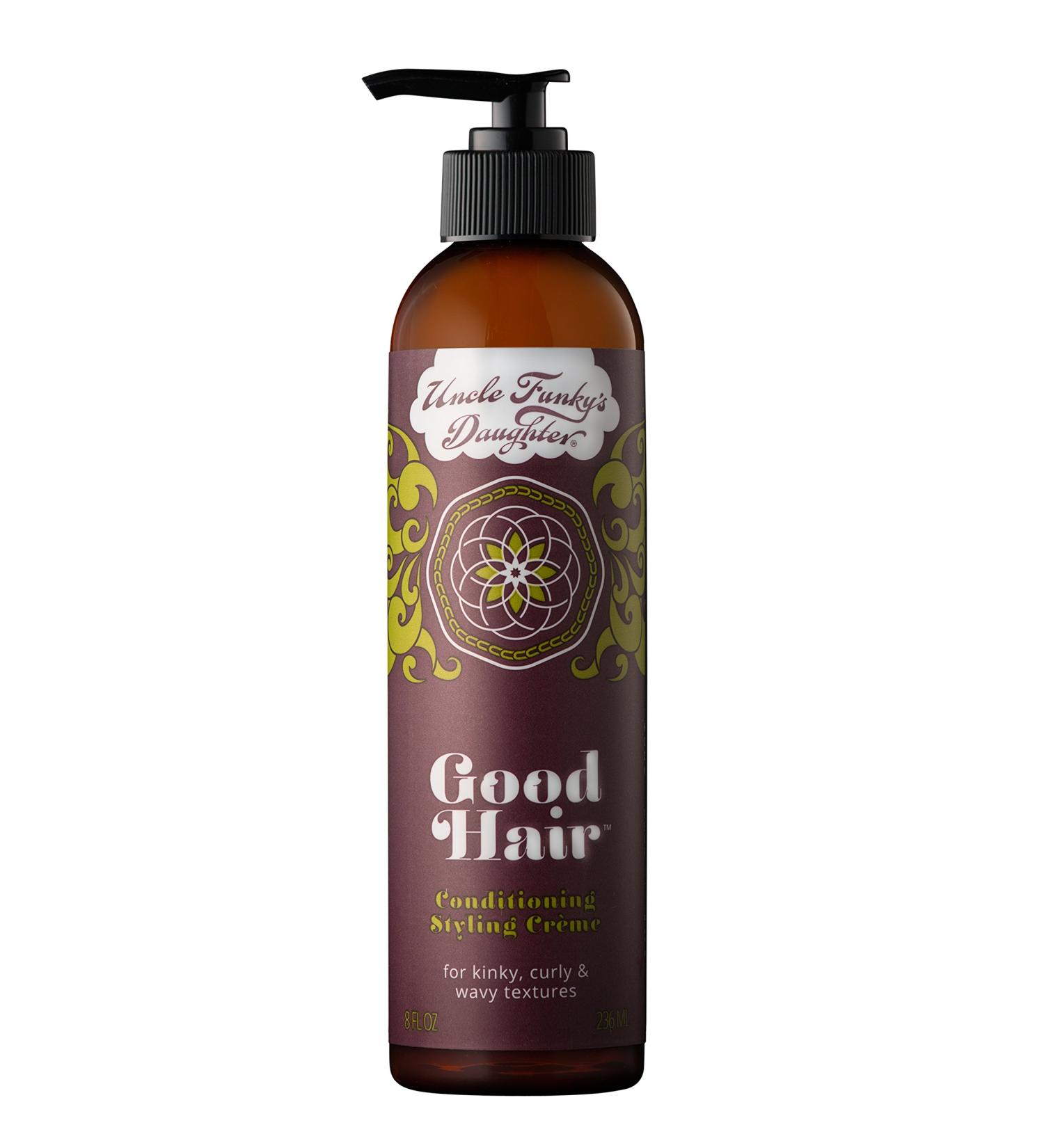 Uncle Funky's Daughter Good Hair Conditioning Styling Creme 8 oz - Nourishing Hair Treatment - Buy Online on GoSupps.com