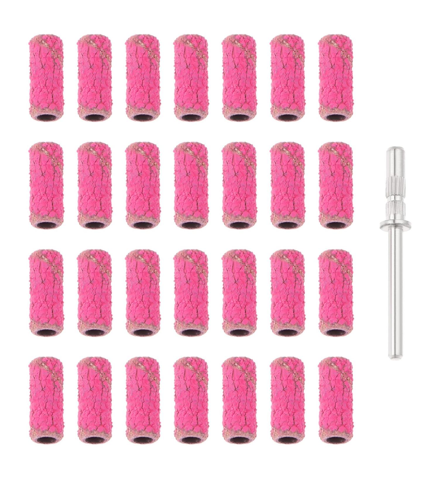 The Lord of the Tools 101-Piece Nail Drill Upgrade Sanding File Set Nail File with 80# Grit and 3 mm Mandrel Drill Bit for Removing Gel Nails and Smooth Surfaces - Buy Online on GoSupps.com