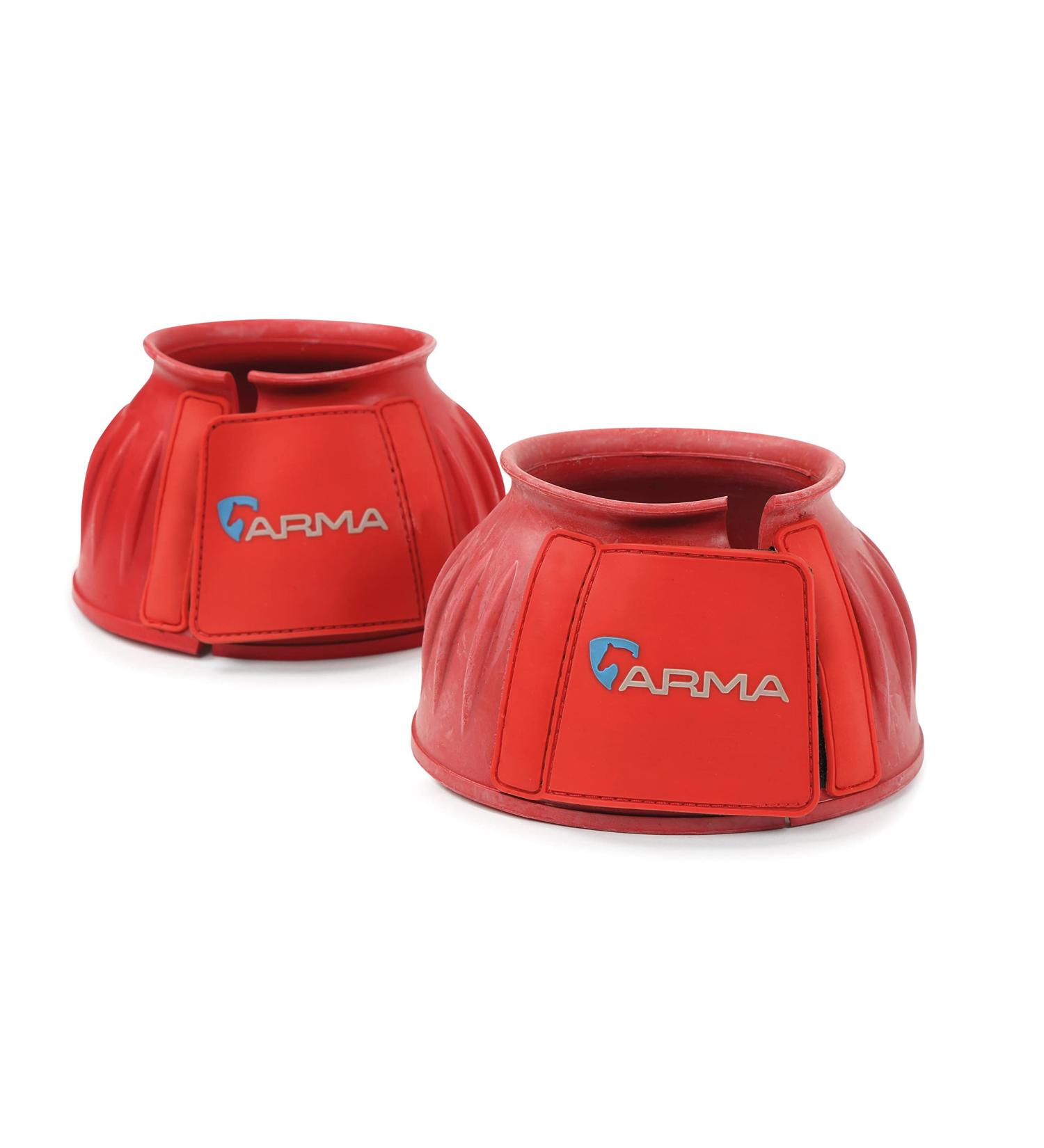 Shires ARMA Touch Close Bell Boots - Pink X-Large | International Shipping Available - Buy Online on GoSupps.com