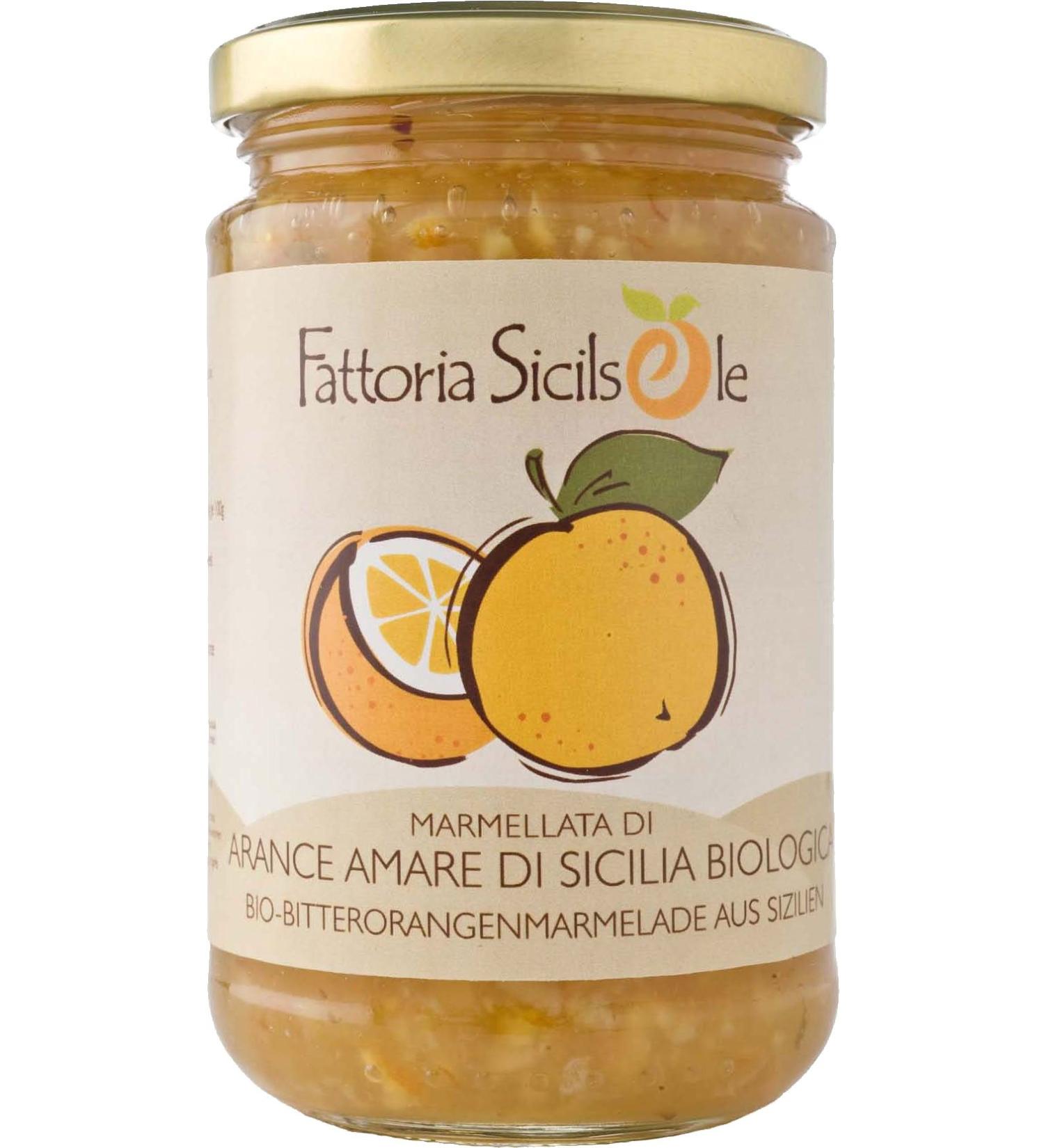 Fattoria Sicilsole 6 x Organic Jam Boxes (6 x 370 g)