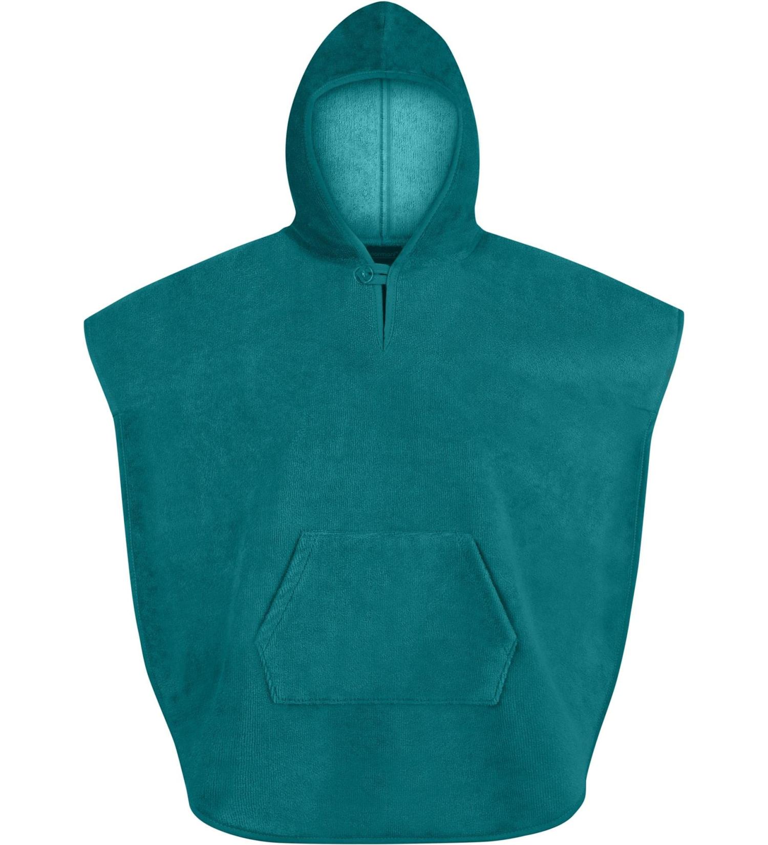 Normani Children's Bath Poncho | Cotton Bath Towel for Toddlers with Hood | Blue Bathrobe 55x70 cm - Buy Online on GoSupps.com