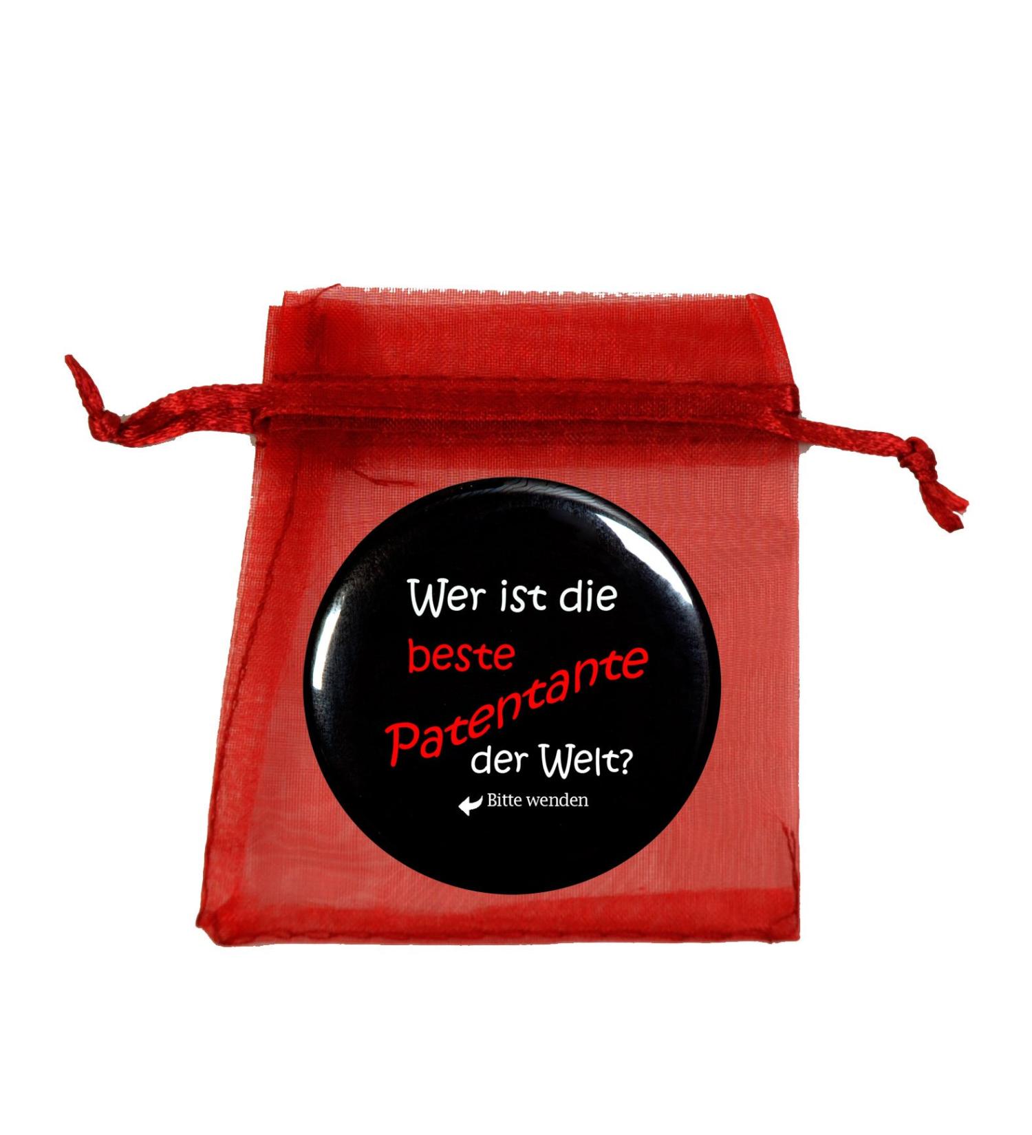 Best Godmother Pocket Mirror - 56mm Round Button Mirror for Every Occasion | International Shipping Available - Buy Online on GoSupps.com