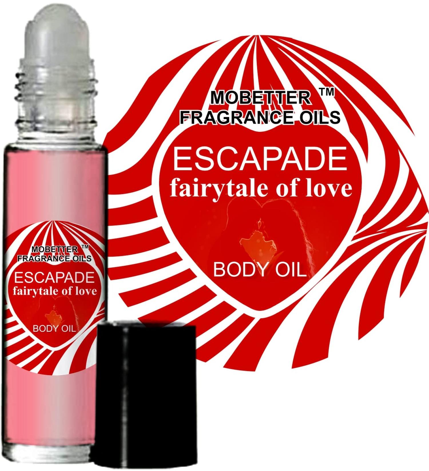 MOBETTER FRAGRANCE OILS Escapade Fairytale of Love Women Perfume Body Oil 10ml Roll On Bottle