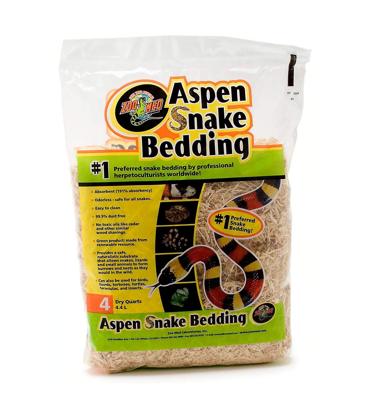 Zoo Med SB-4 Aspen Snake Bedding 4.4 Litre