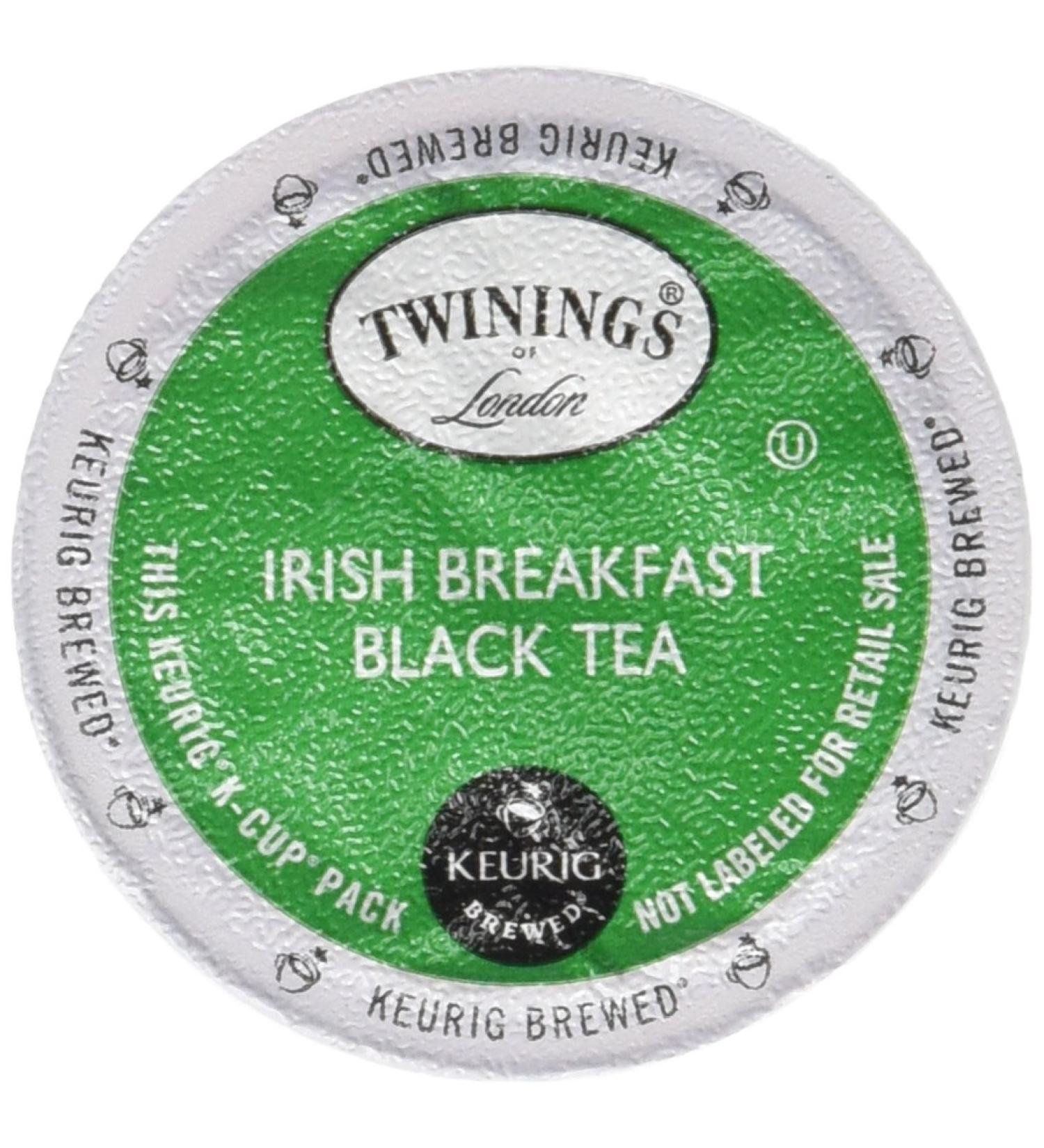 Twinings Irish Breakfast Tea K-Cups 48 Count - Pack of 2 | Premium Quality Tea Pods - Buy Online on GoSupps.com