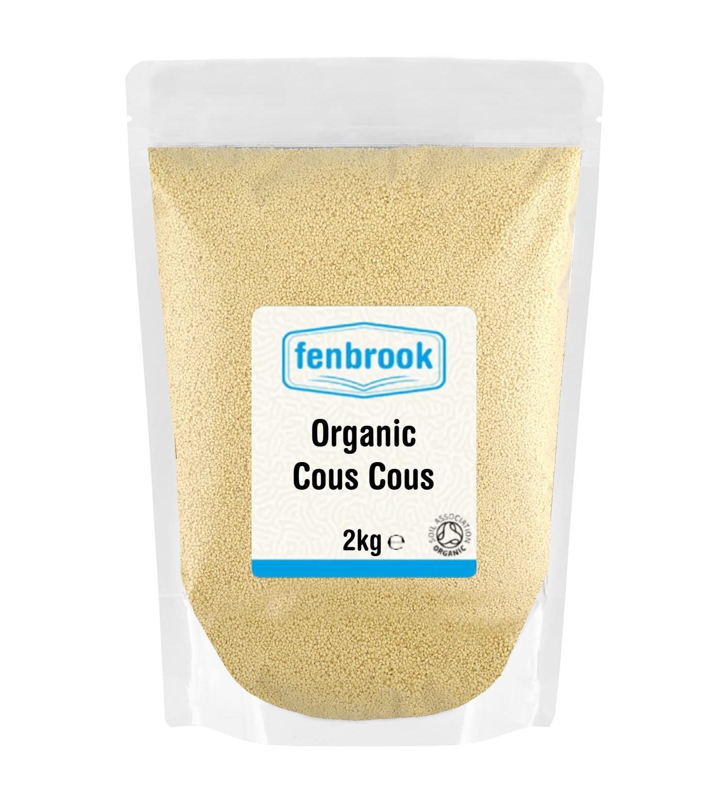 Organic Cous Cous 2kg | Certified Organic by Fenbrook Organic - Buy Online on GoSupps.com