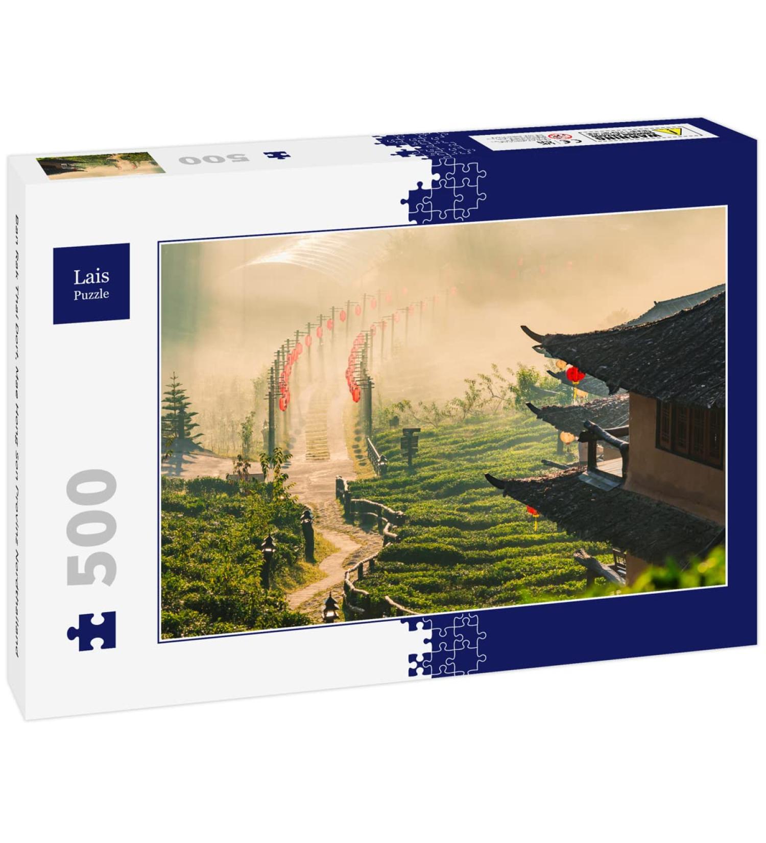 Lais Puzzle Ban Rak Thai Village Mae Hong Son Province Northern Thailand 500 pieces - Buy Online on GoSupps.com
