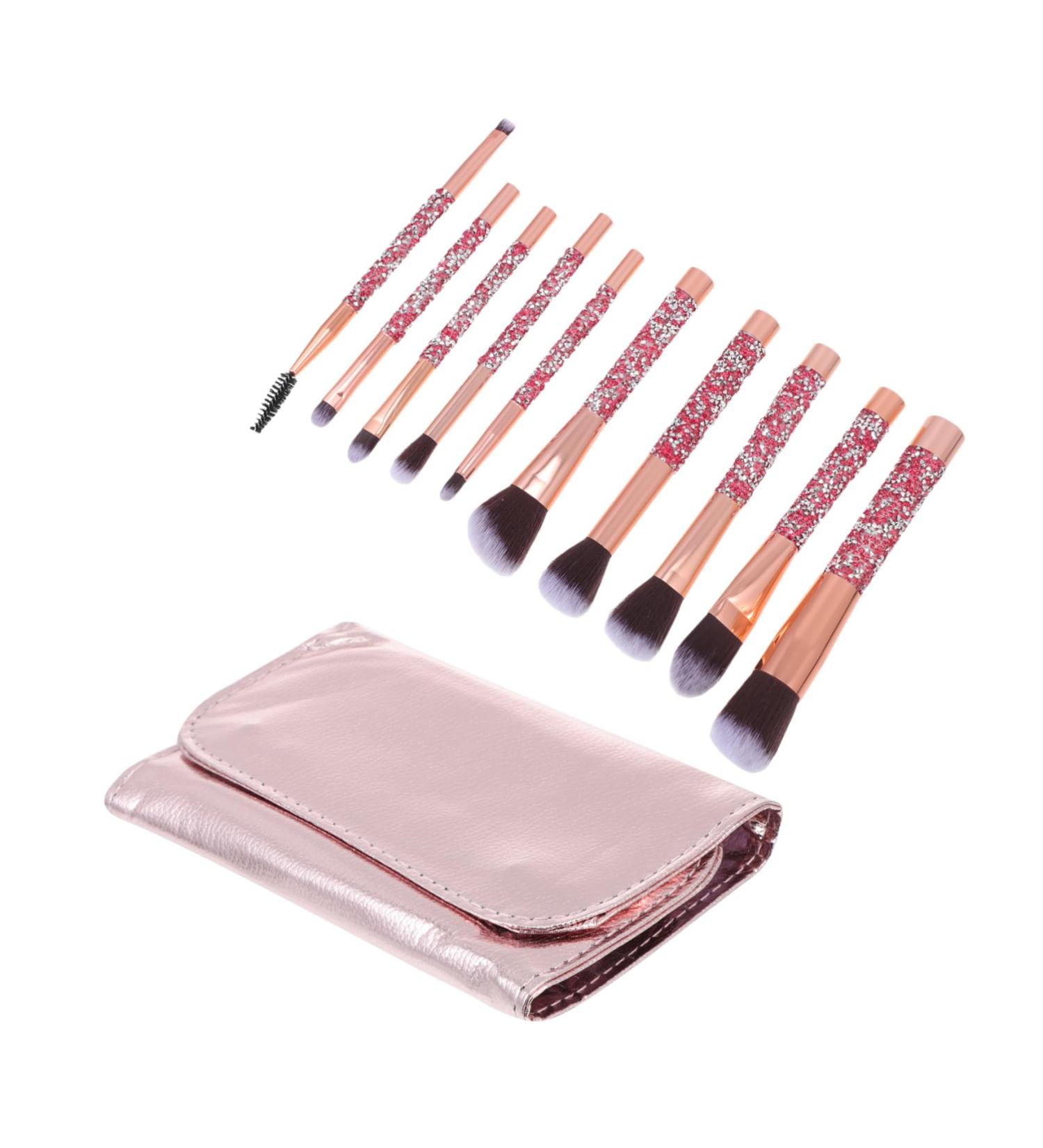WOFASHPURET 1set Diamond Makeup Brush Women Makeup Supplies Bronzer Powder Makeup Powder Brush Face Blush Brush Portable Makeup Brush Blush Concealer Brush Plastic Miss Handheld Rhinestones - Buy Online on GoSupps.com