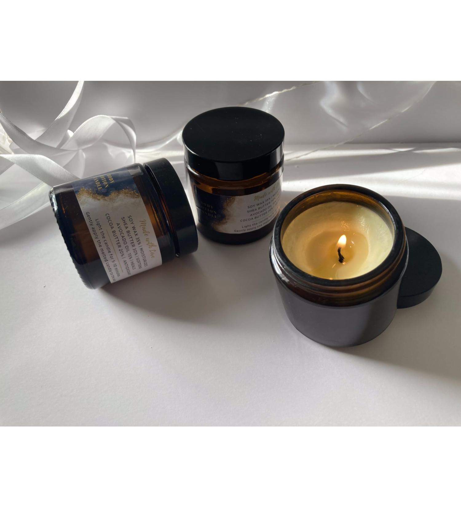 Buy Natural Body Lotion & Massage Oil Candles - 100% Organic Skin Care for All Skin Types - Buy Online on GoSupps.com