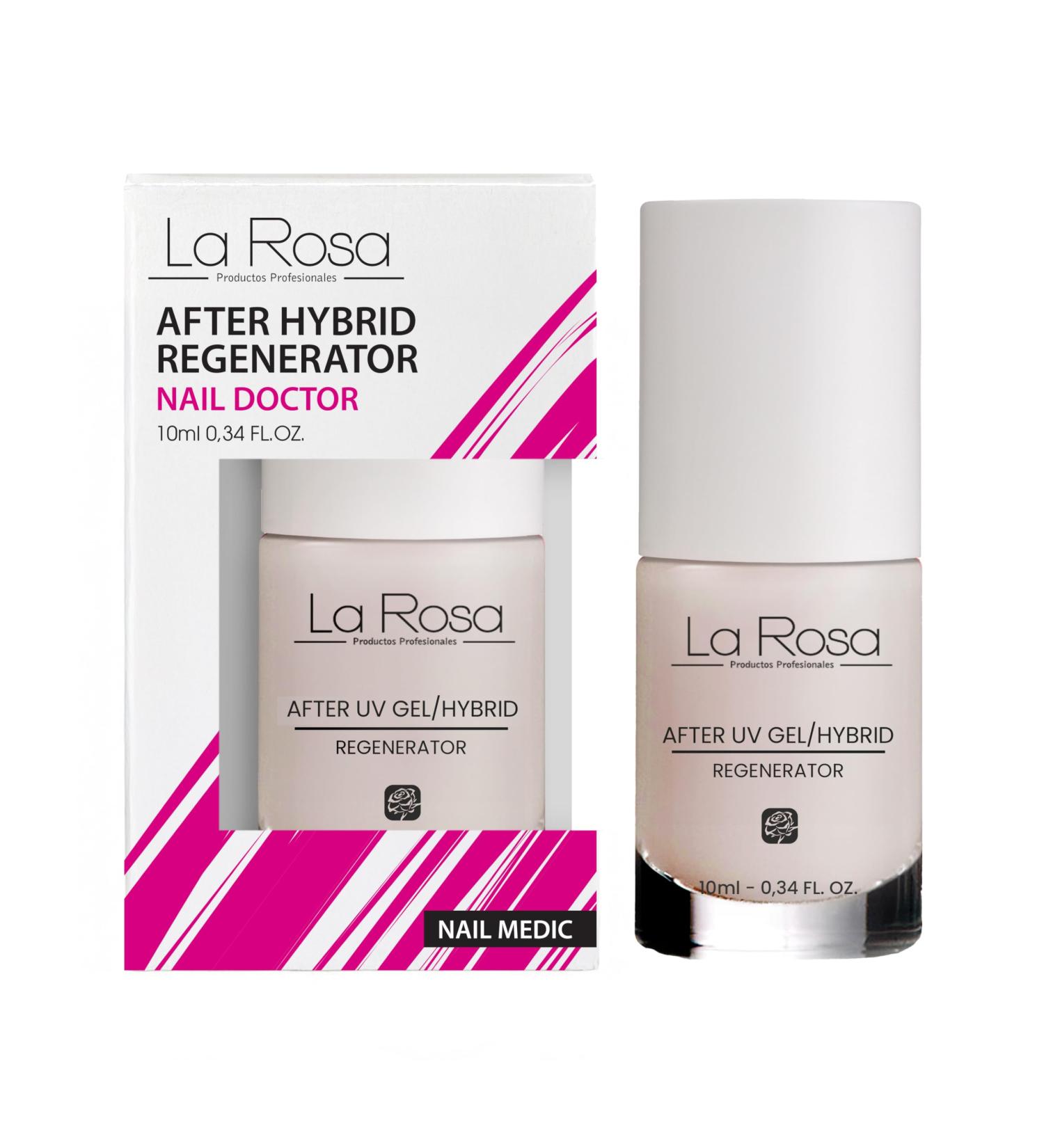 LaRosa AFTER HYBRID/TIPS REGENERATOR - Traitement intensif et r g n ration des ongles ab m s apr s gels et vernis semi-permanents - 10 ml - Buy Online on GoSupps.com