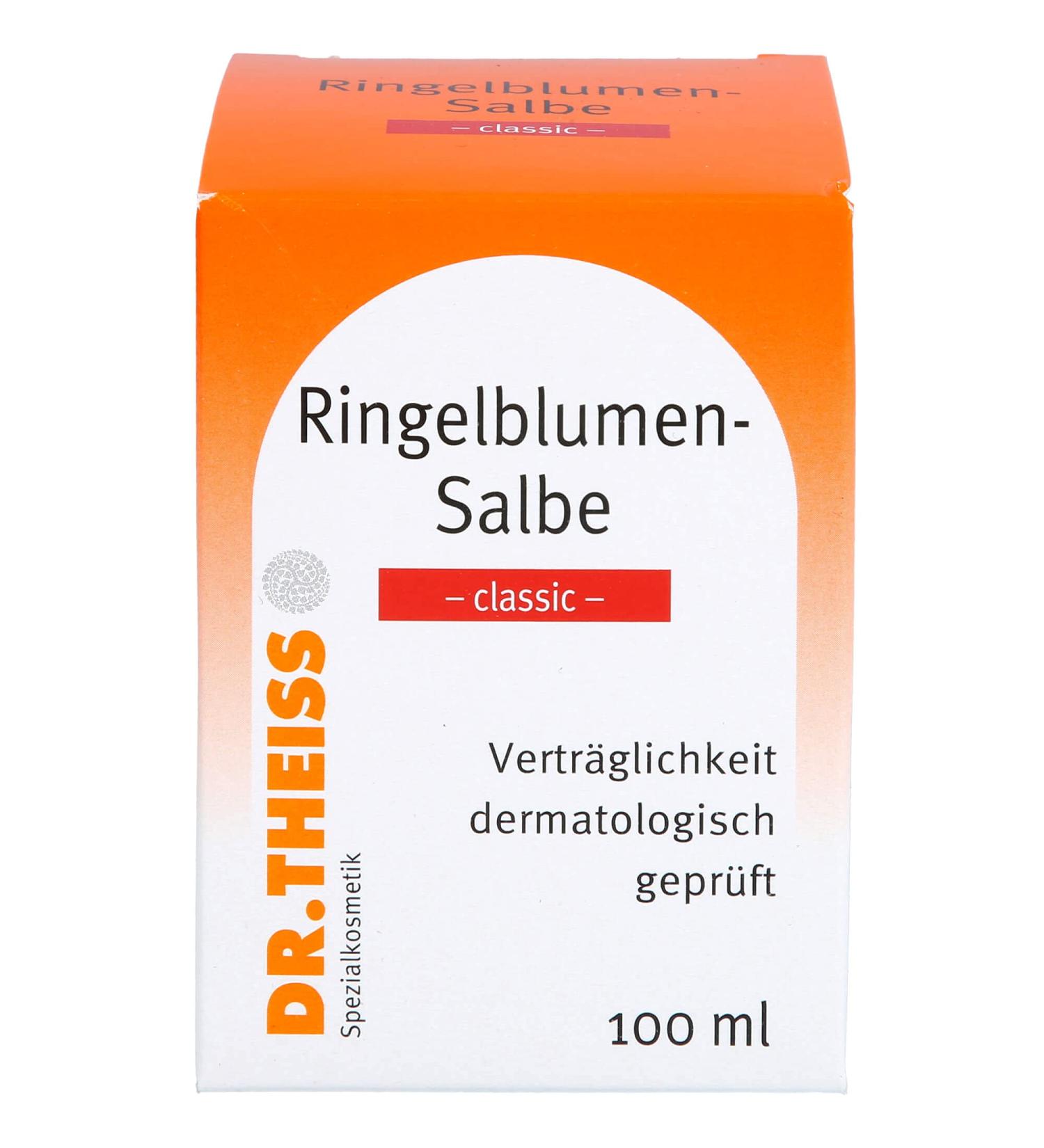 Buy DR.THEISS Marigold Ointment Classic 100 ml | Natural Healing Ointment | Fast International Shipping - Buy Online on GoSupps.com