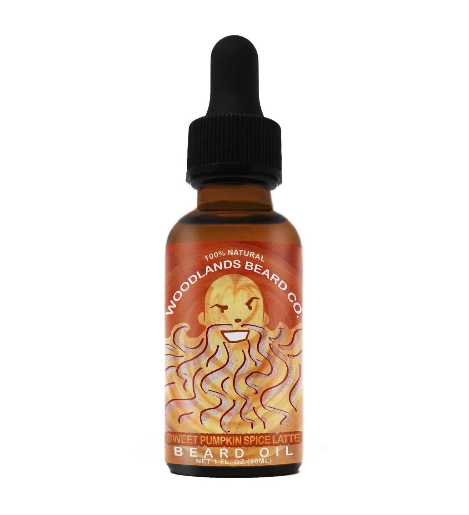 Sweet Pumpkin Spice Latte Beard Oil - Holiday Coffee Scent | 1 oz - Perfect Gift for Men - Buy Online on GoSupps.com