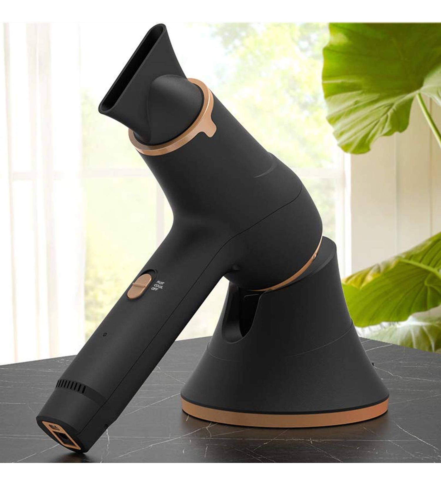 Cordless Hair Dryer Portable Hot & Cold Air Hair Dryer Rechargeable Wireless Blow Dryer w/Diffuser for Blowing Hair Painting Drying - Buy Online on GoSupps.com