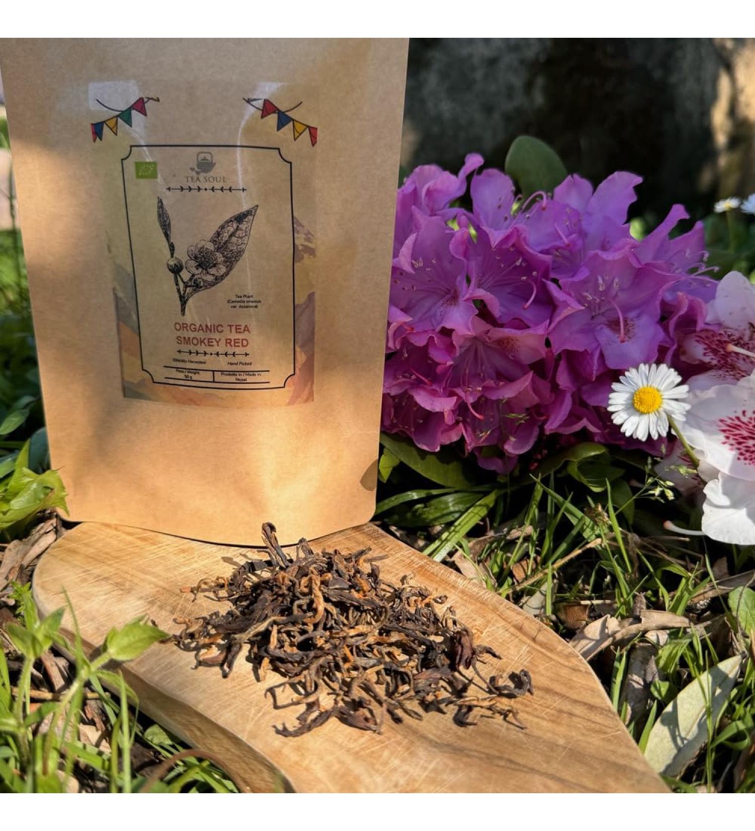 Tea Soul | Th rouge (noir) biologique Smokey 10 g