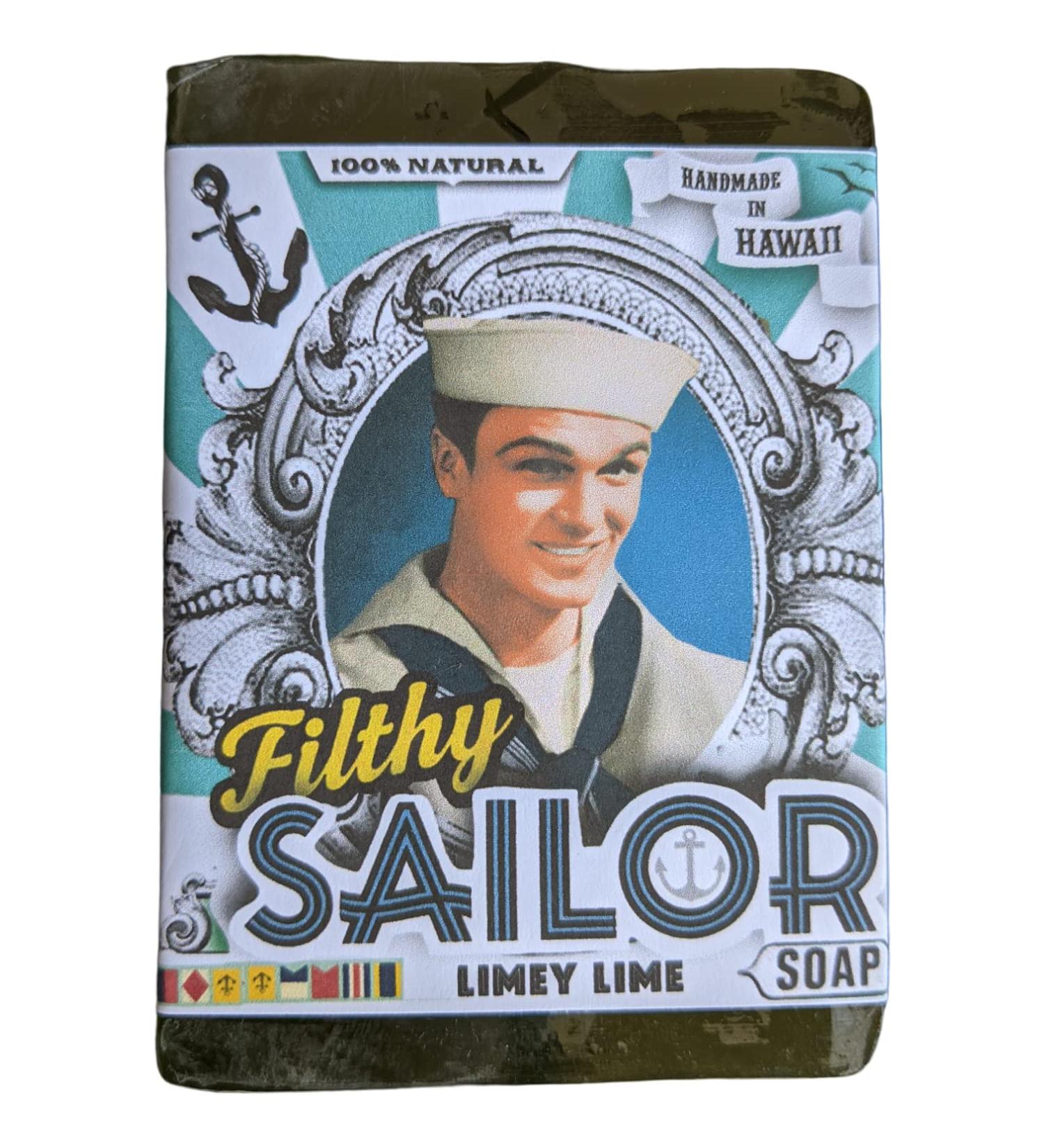 Handmade Hawaiian Soap - Large Filthy Sailor | Premium Natural Skincare for International Shipping - Buy Online on GoSupps.com