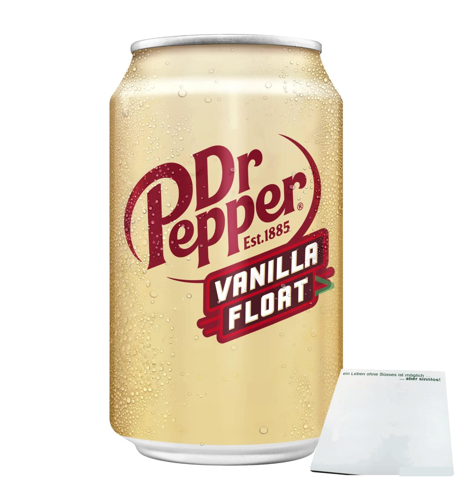 Dr. Pepper Vanilla Float (330 ml) + usy block - Buy Online on GoSupps.com
