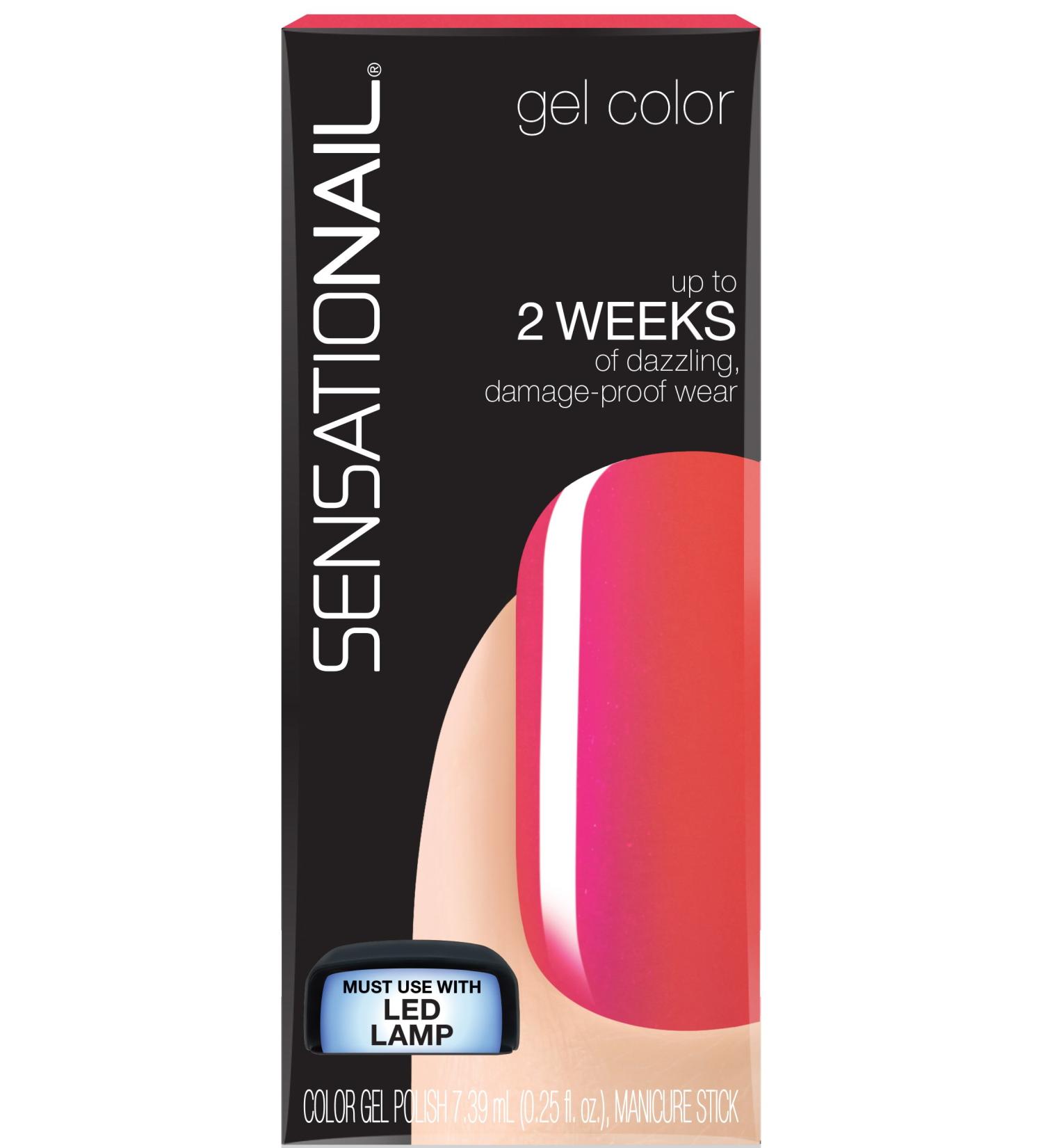 SENSATIONAIL Gel Polish Tropical Punch - Buy Online on GoSupps.com