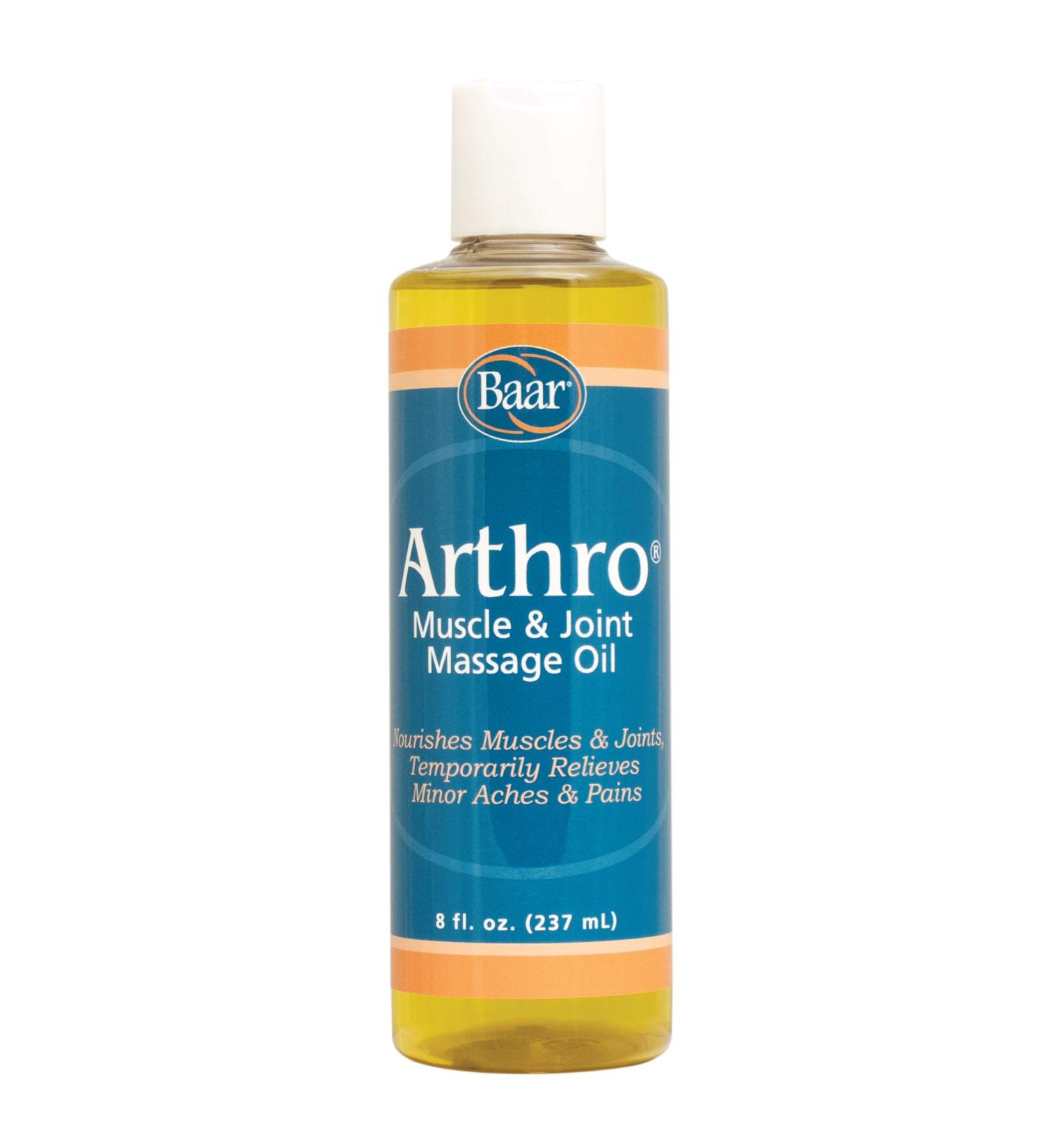 Arthro Muscle & Joint Massage Oil 8 oz. | Soothing Pain Relief Solution - Buy Online on GoSupps.com