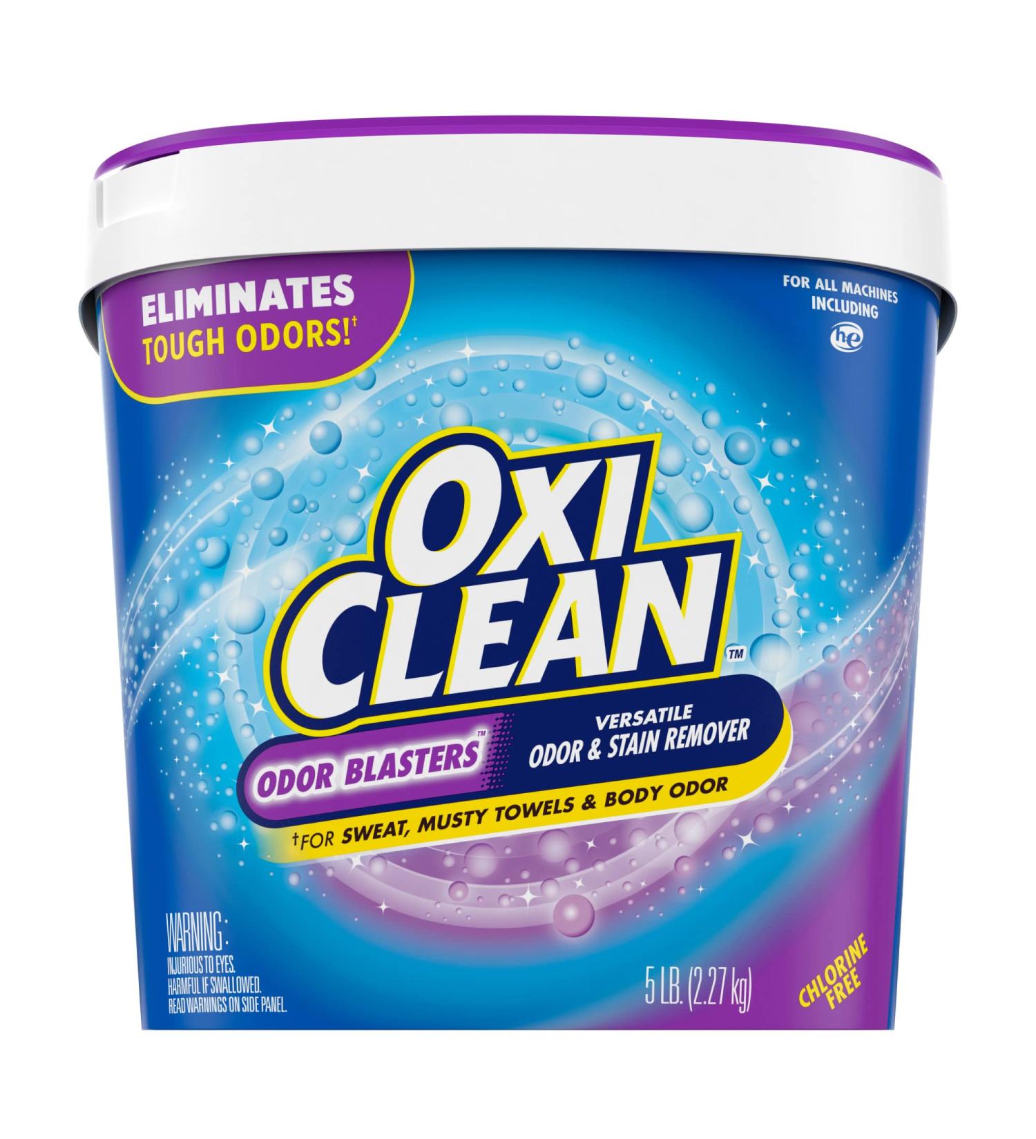 OxiClean Odor Blasters 5 lbs: Laundry Odor & Stain Remover Powder - Eliminate Odors & Stains - Buy Online on GoSupps.com